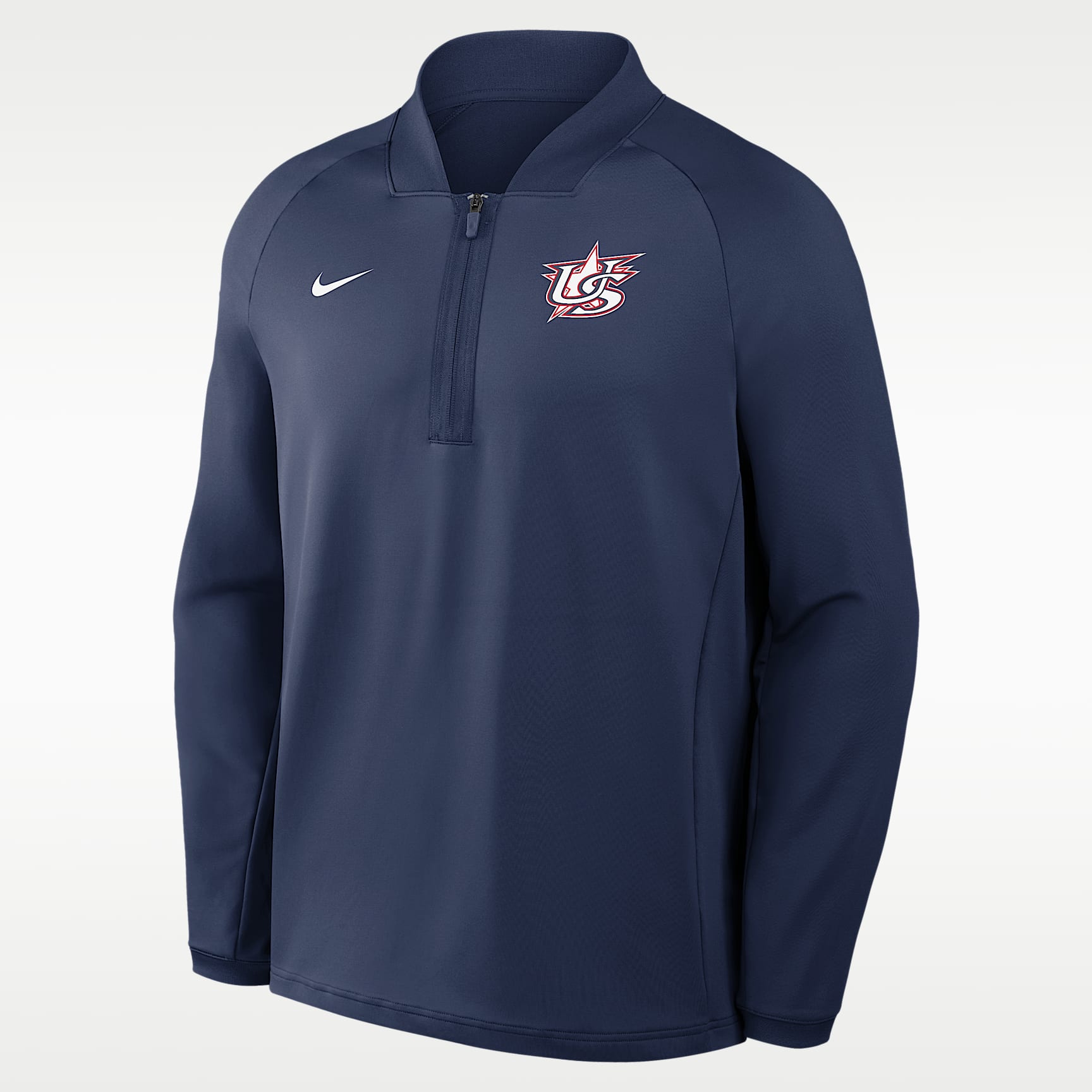 USA Baseball 2026 World Baseball Classic Men's Nike Dri-FIT 1/2-Zip Long-Sleeve Top