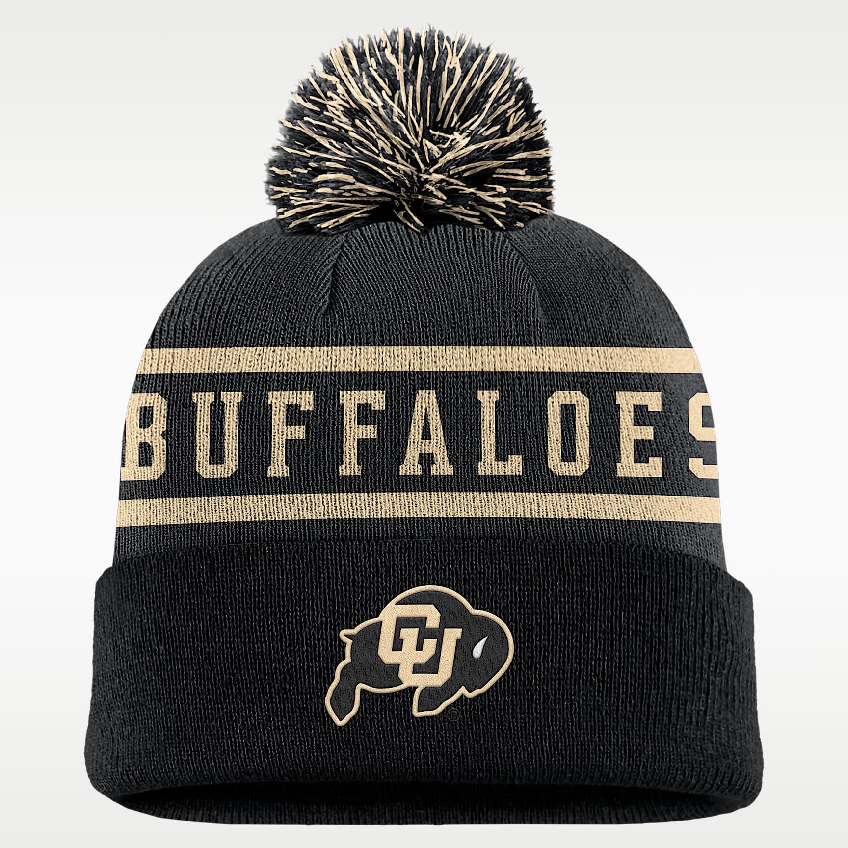 Colorado Peak Men's Nike College Cuffed Pom Beanie