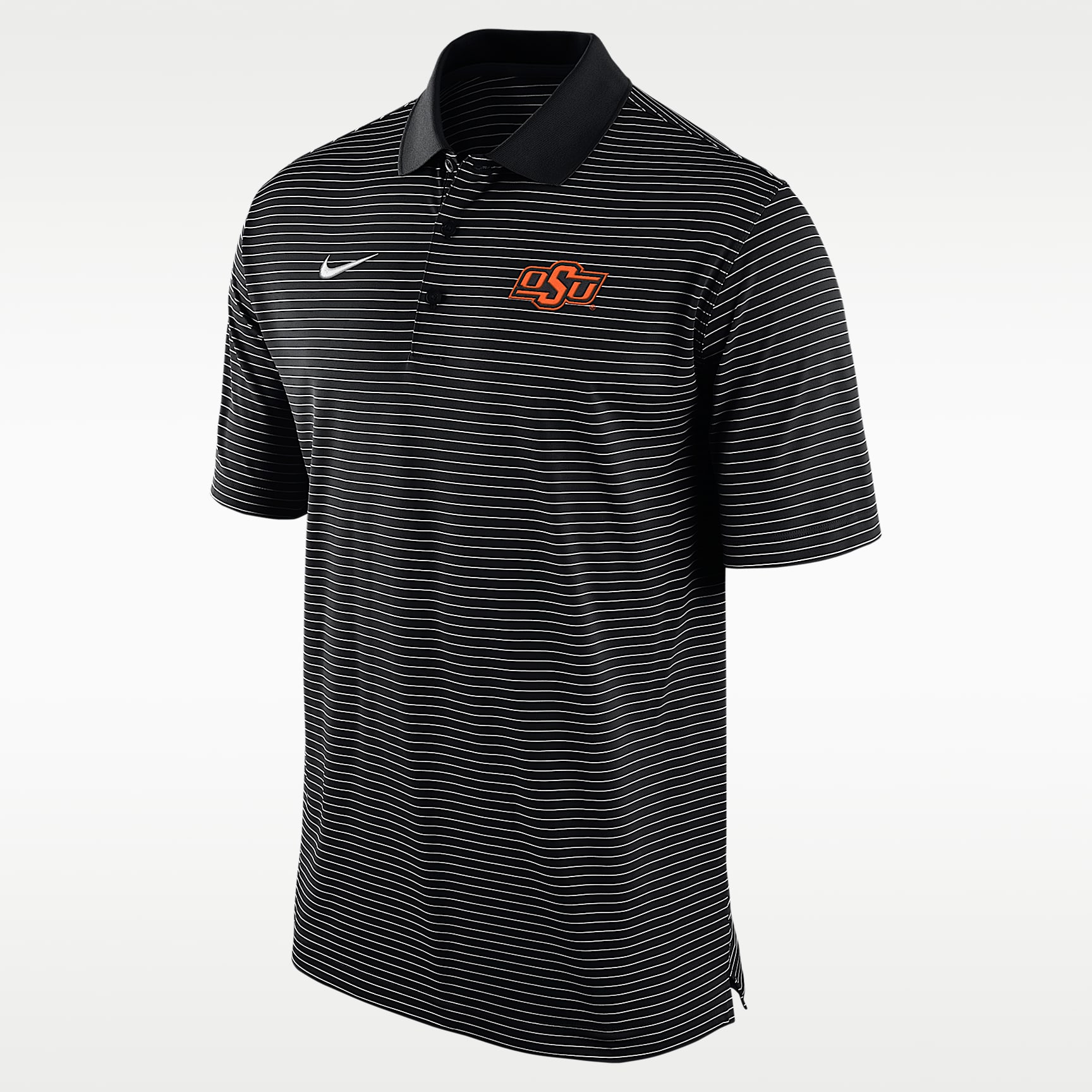 Polo universitario Nike Dri-FIT para hombre Oklahoma State Tour