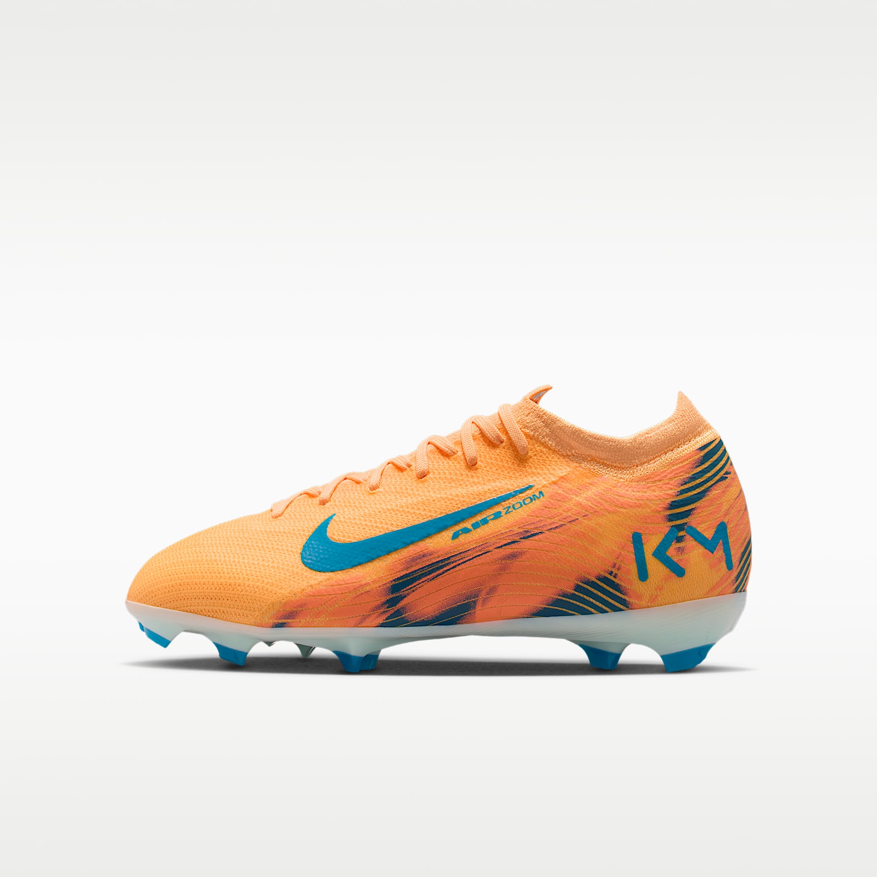 Nike Jr. Mercurial Vapor 16 Pro "Kylian Mbappé" Düşük Bilekli Genç Çocuk Kuru Çim Zemin Kramponu