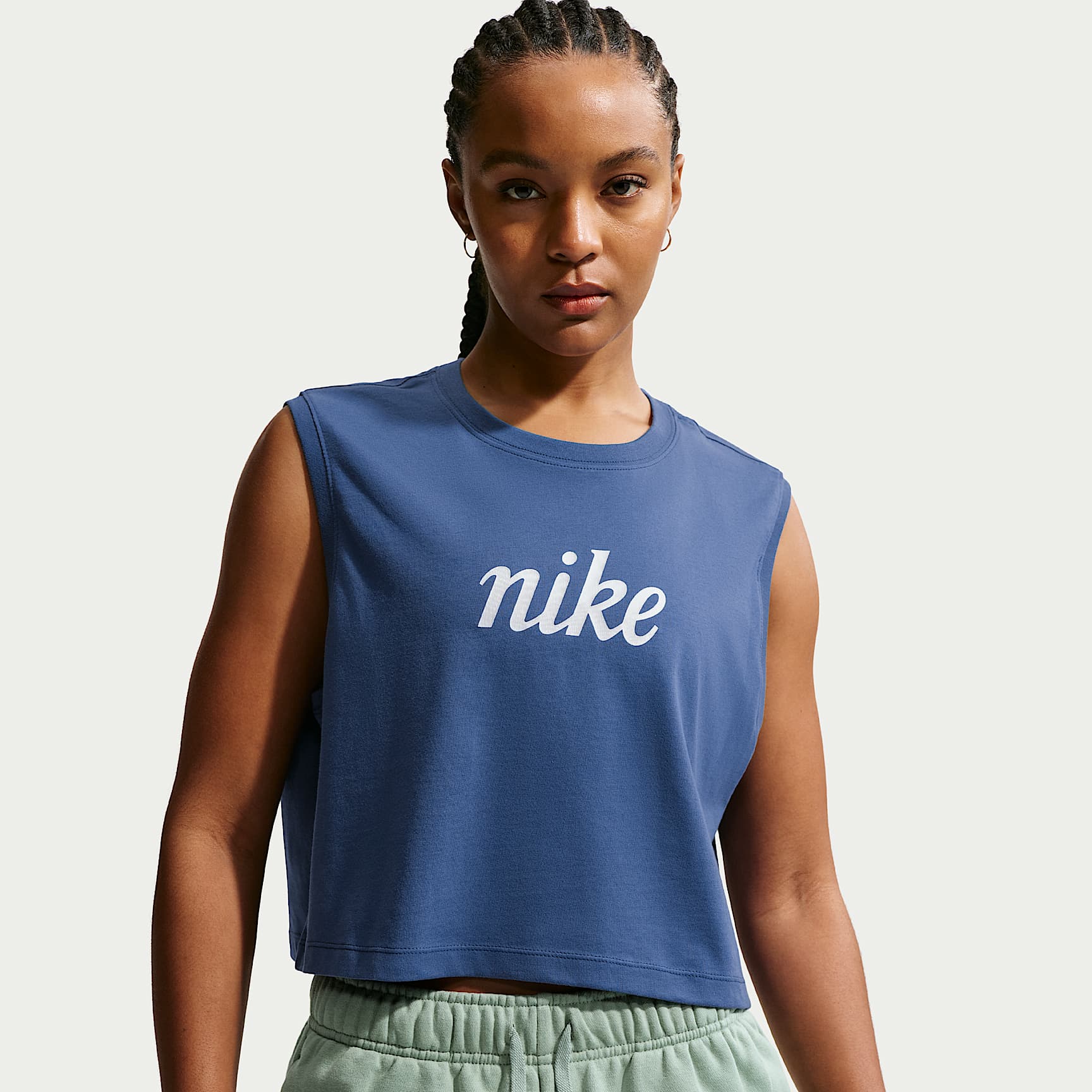 Nike Sportswear Club Women's Loose Cropped Tank Top