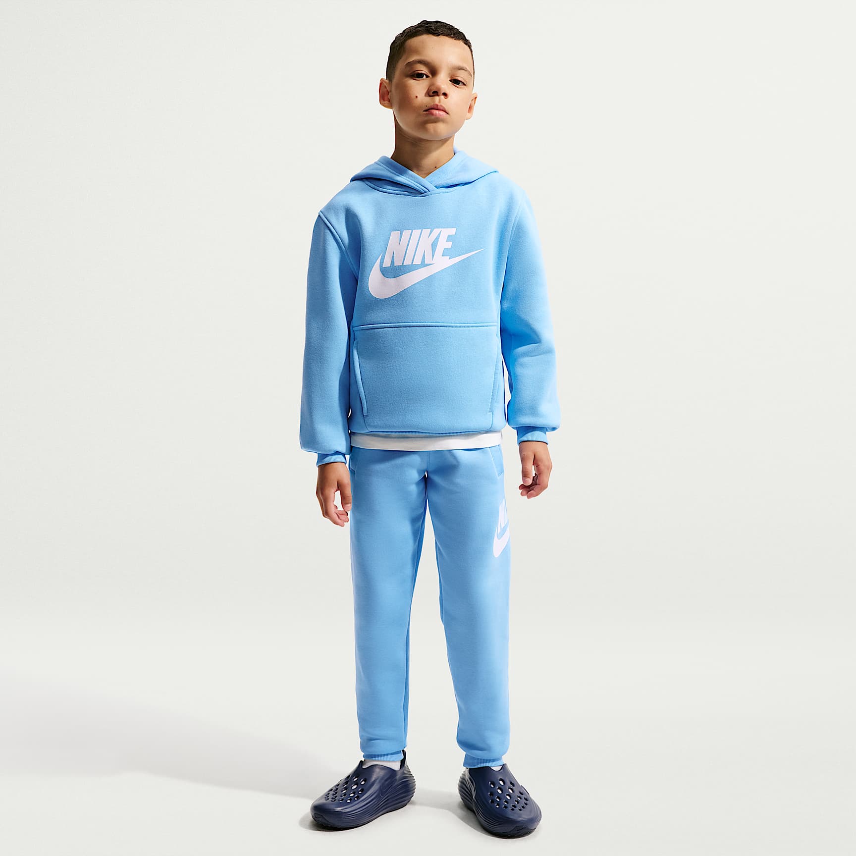 Joggers para niños talla grande Nike Club Fleece