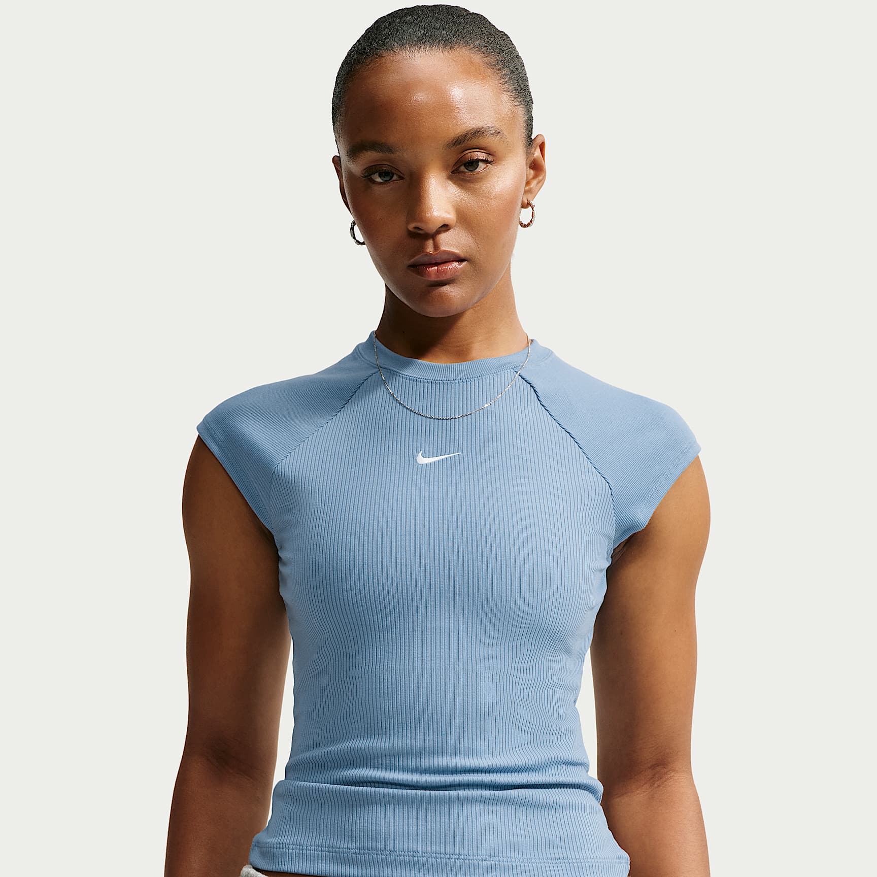 Nike Sportswear Chill Knit Women's Tight Short-Sleeve Ribbed Top