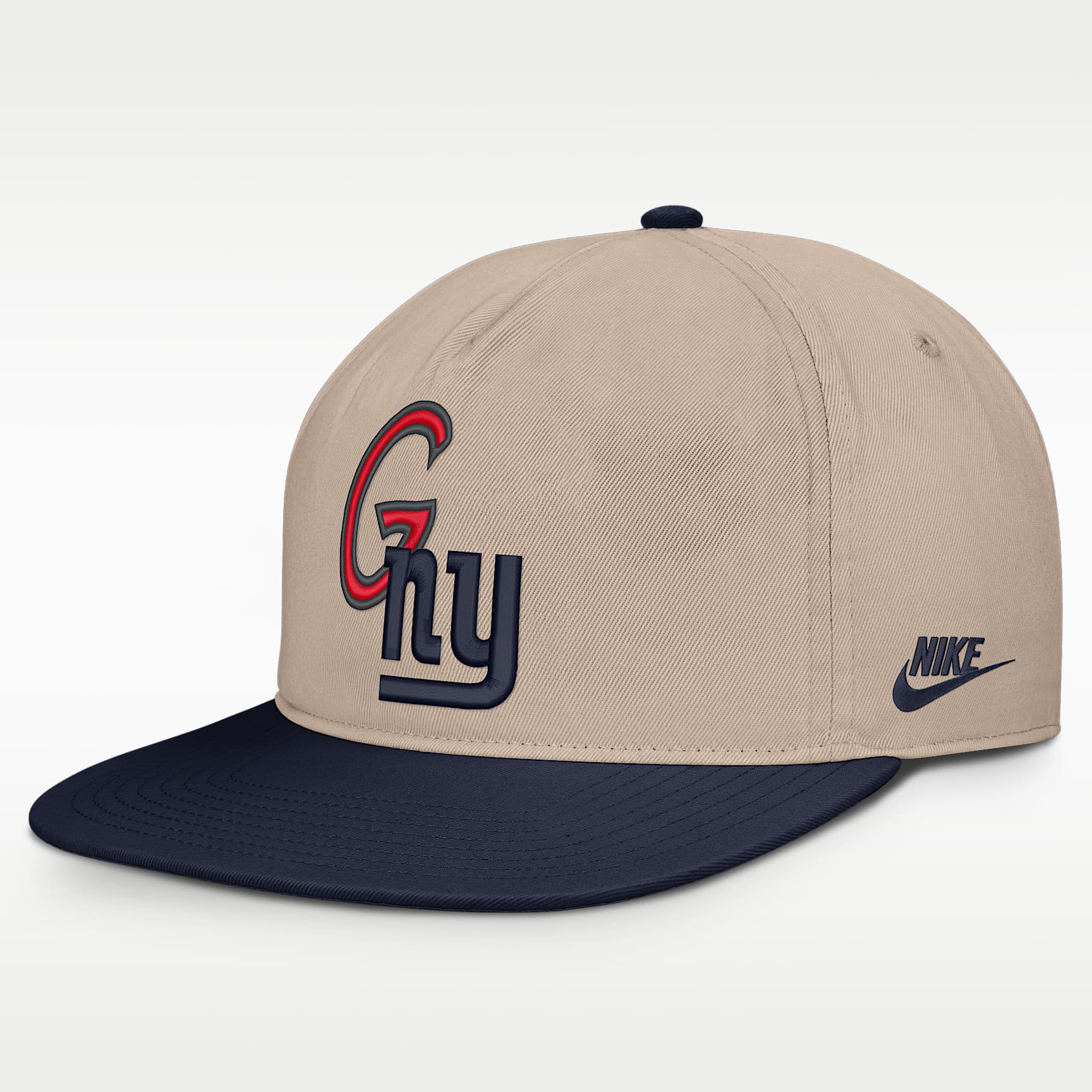 Gorra ajustable Nike de la NFL para hombre New York Giants Rewind Pro
