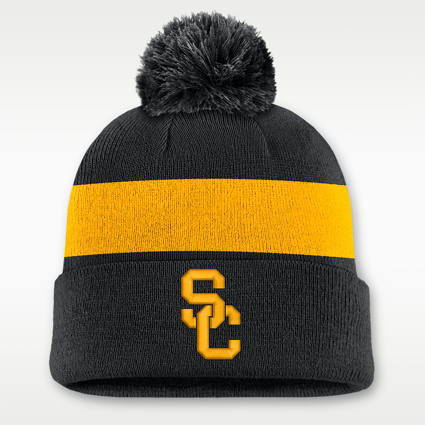 Gorro con dobladillo universitario Nike para hombre USC Peak