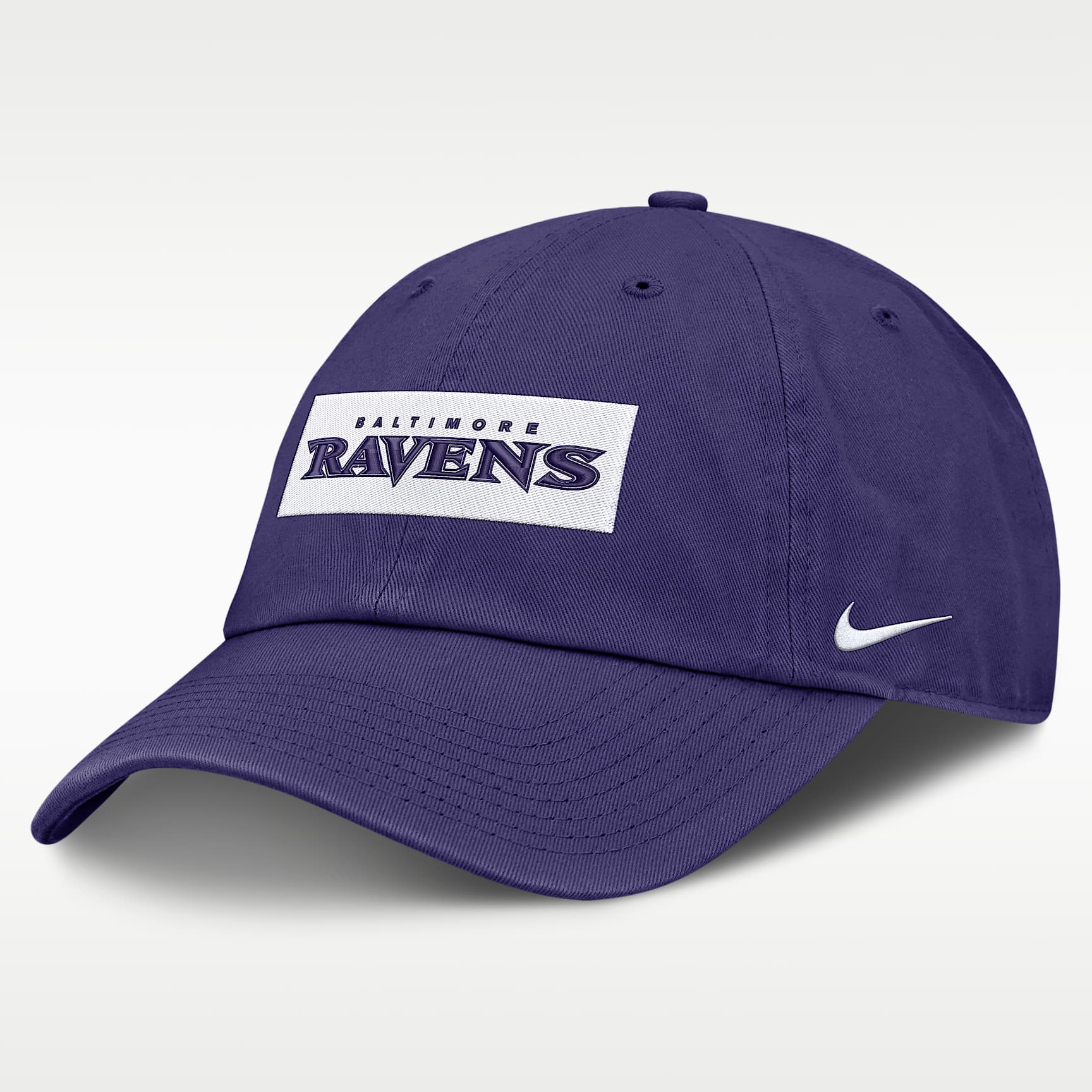 Baltimore Ravens Primetime Club Wordmark Men's Nike NFL Adjustable Hat
