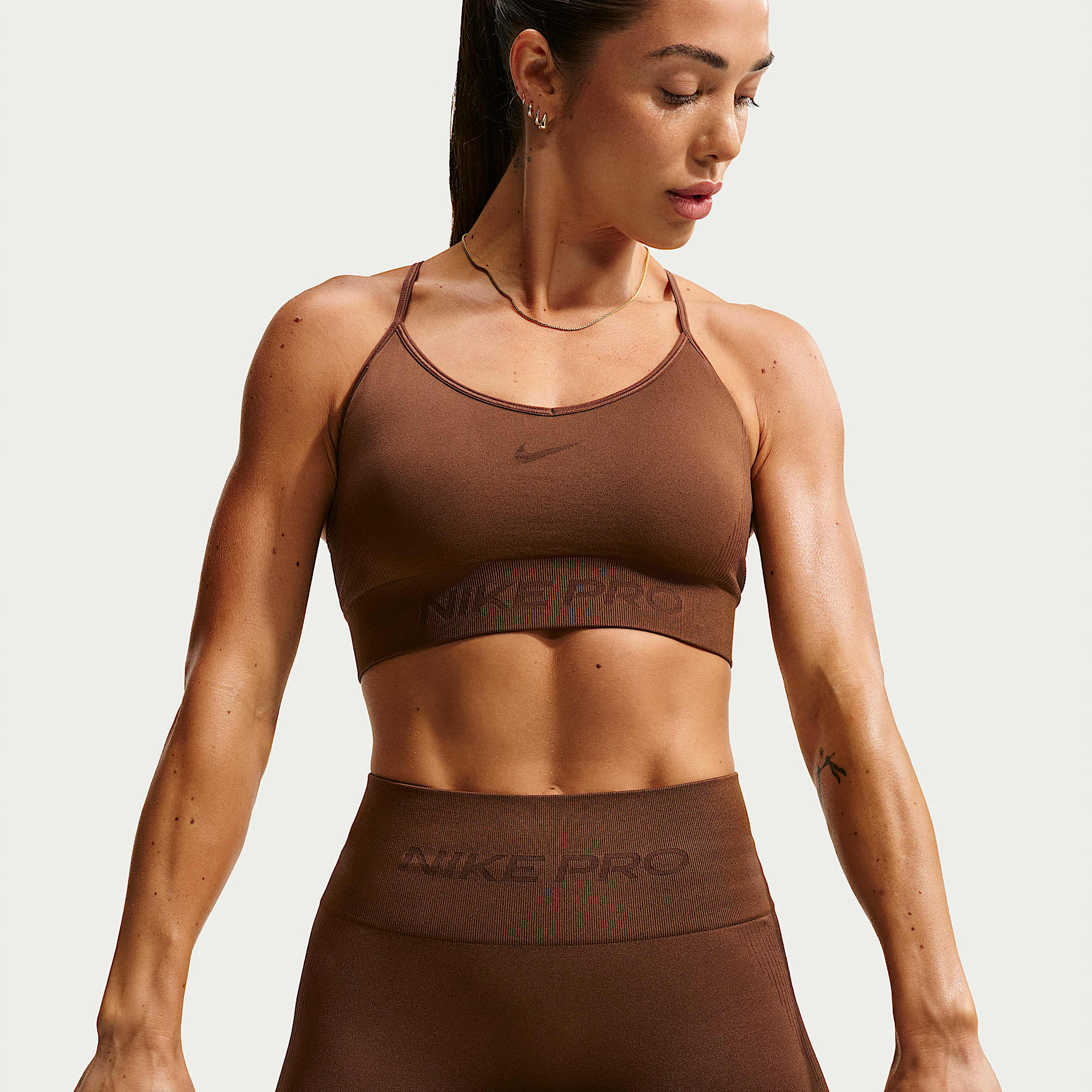 Nike Pro Seamless Women's Light-Support Padded Sports Bra