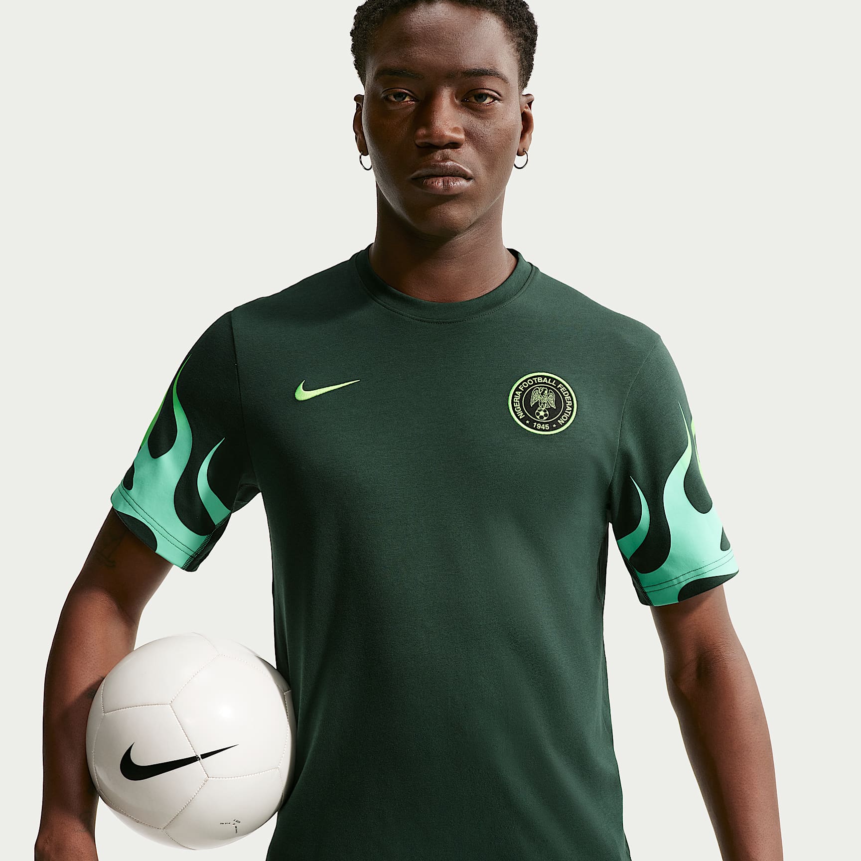 Nigeria Primary Nike Dri-FIT fotball-T-skjorte til herre