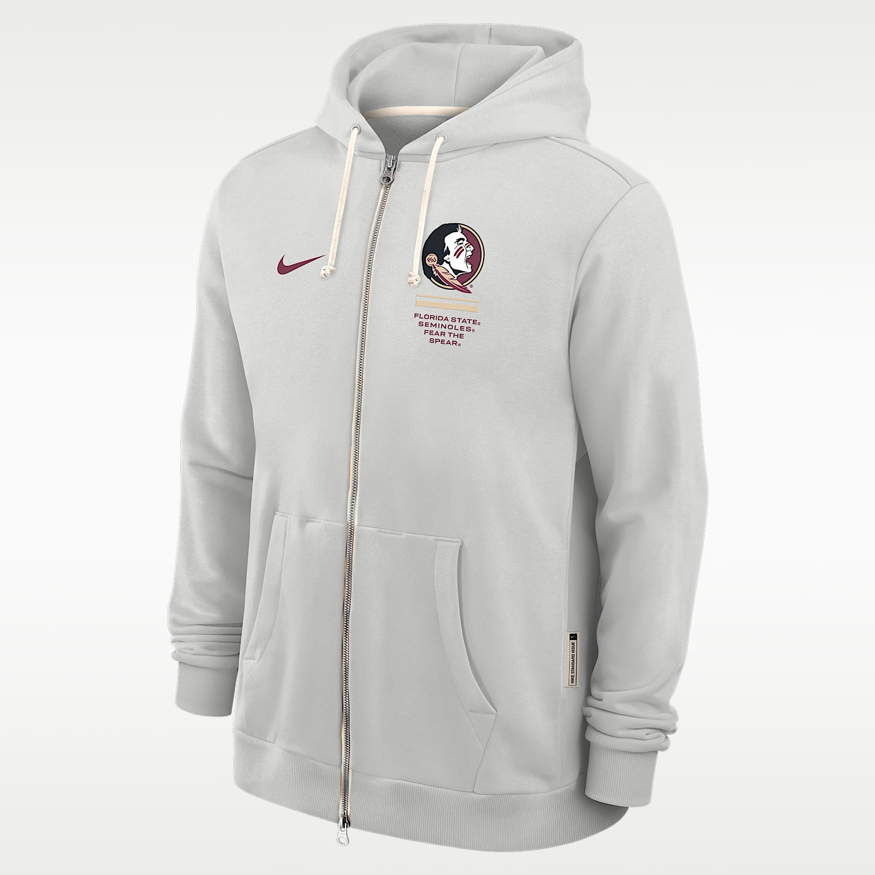 Florida State Sideline Standard Issue Men's Nike Dri-FIT College Full-Zip Hoodie