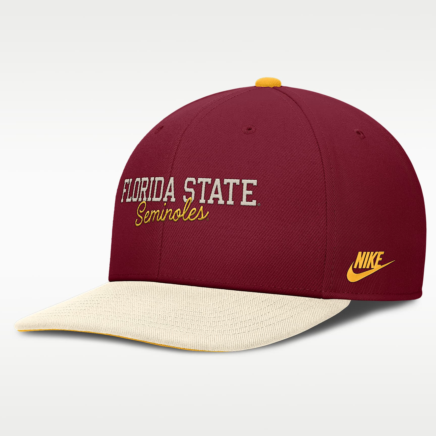Florida State Legacy Script Men's Nike Dri-FIT College Adjustable Hat