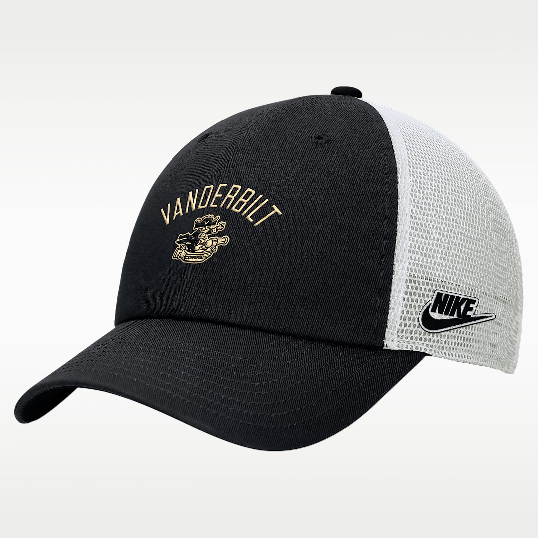 Nike College (Vanderbilt) Unstructured Trucker Cap