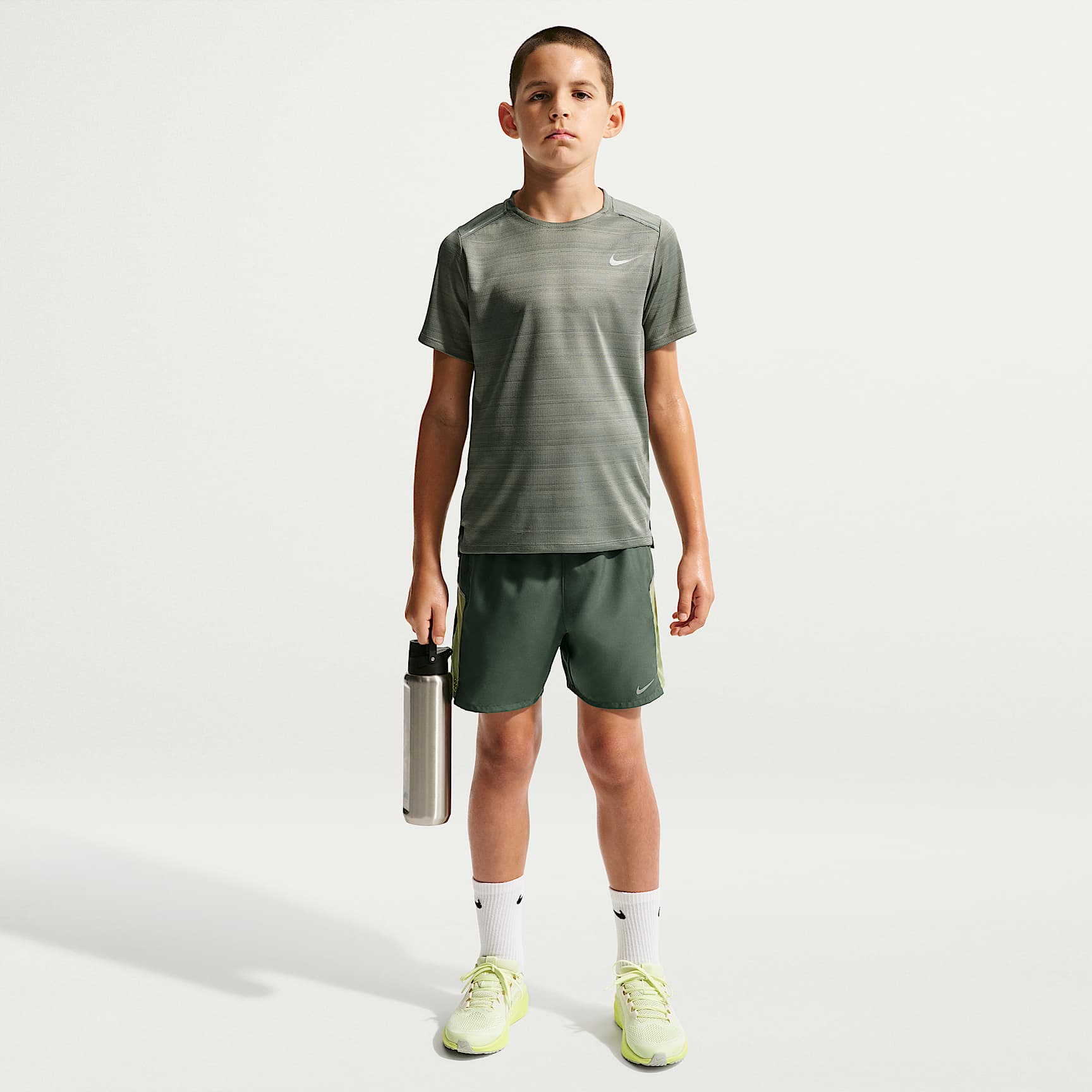 Nike Miler Older Kids' Dri-FIT Training Shorts