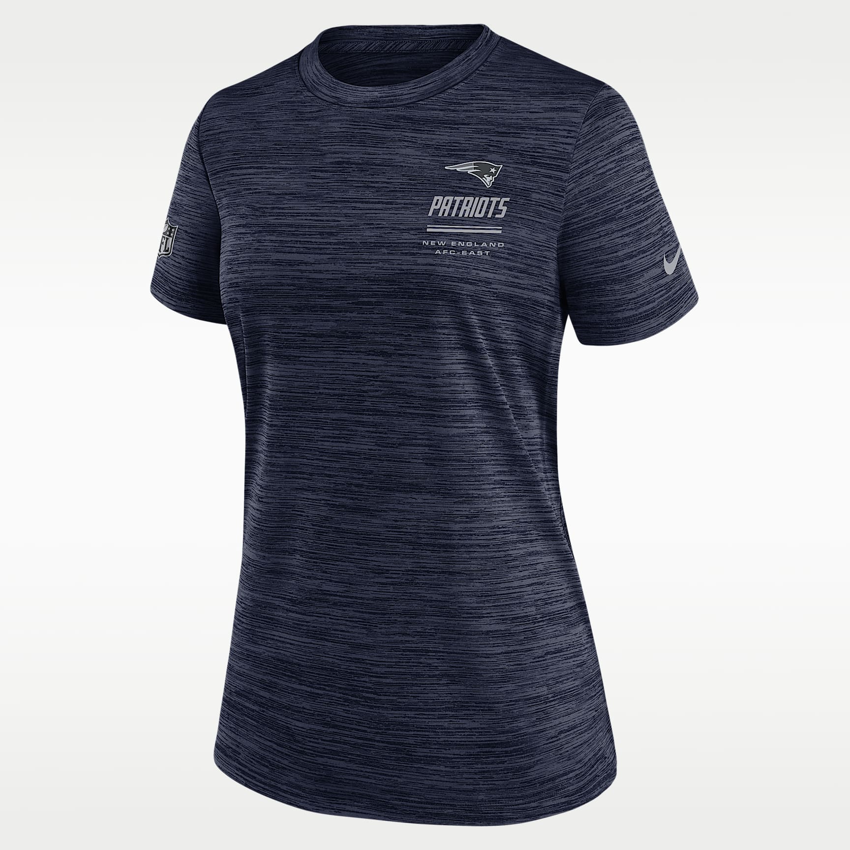 New England Patriots Sideline Velocity Women's Nike Dri-FIT NFL T-Shirt