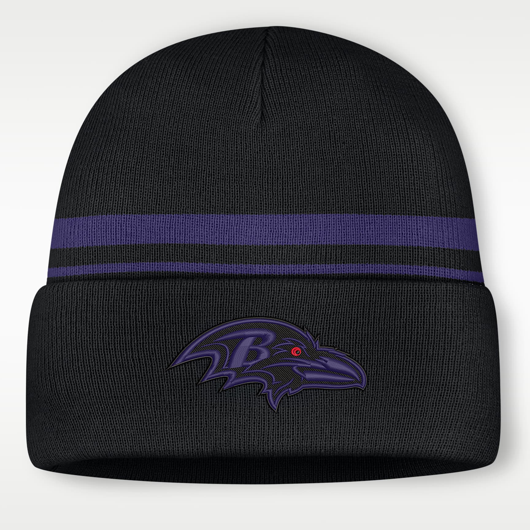 Baltimore Ravens Primetime Utility Men's Nike NFL Cuffed Beanie