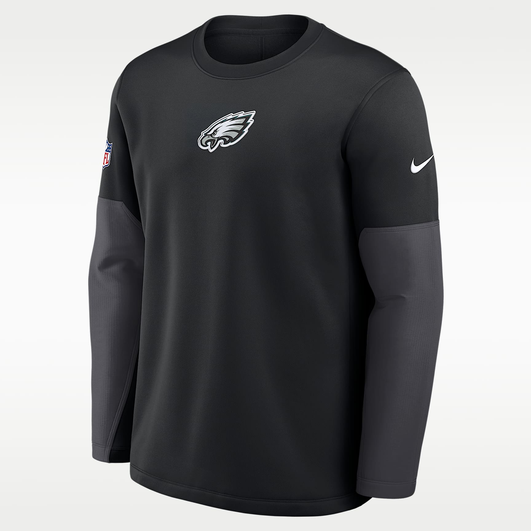 Philadelphia Eagles Scripted To Win Sideline Coach Men's Nike Therma-FIT NFL Long-Sleeve T-Shirt