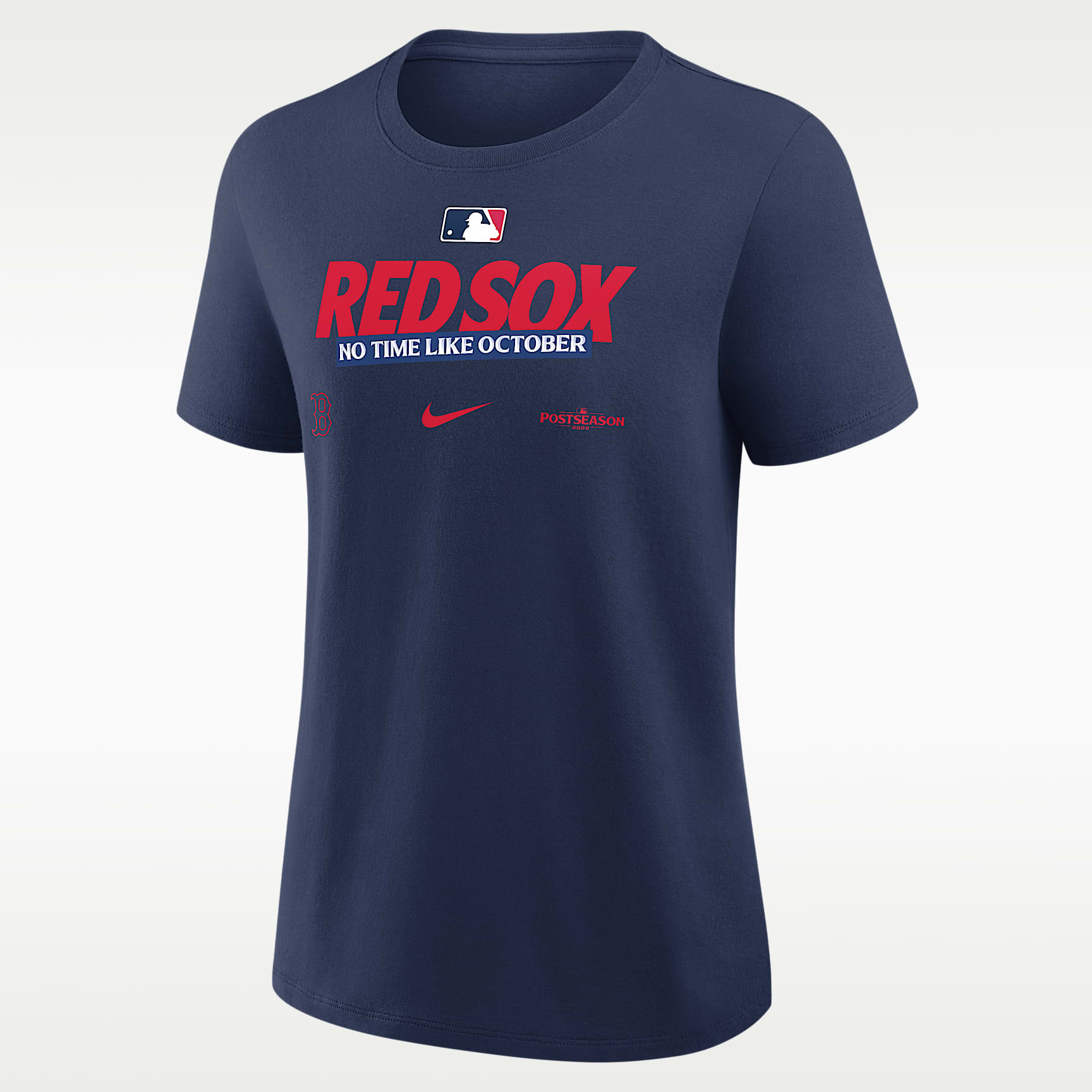 Boston Red Sox 2026 Postseason Authentic Collection Women's Nike MLB T-Shirt