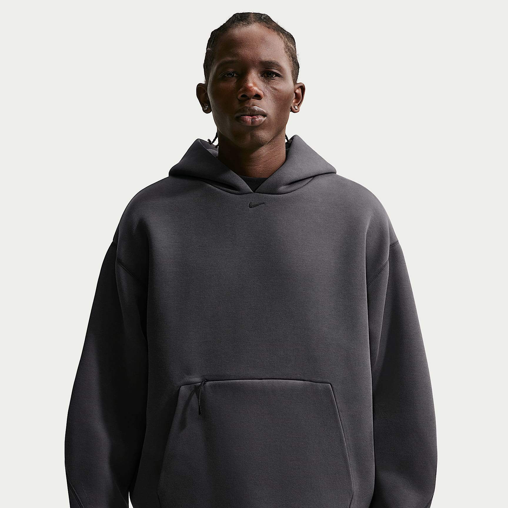 Sweat à capuche homme en tissu Fleece Nike Tech