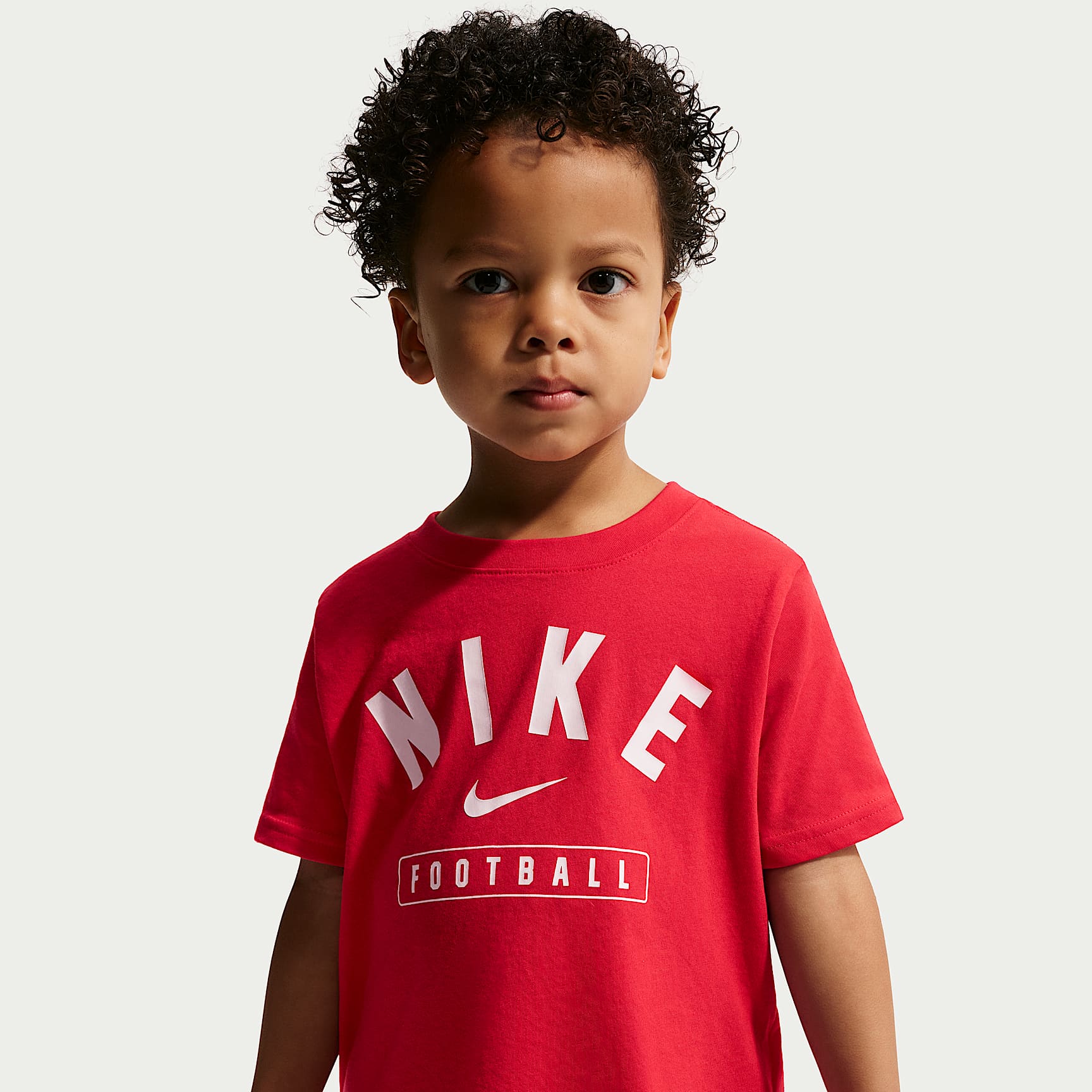 T-shirt dla małych dzieci Nike Football Field Sport