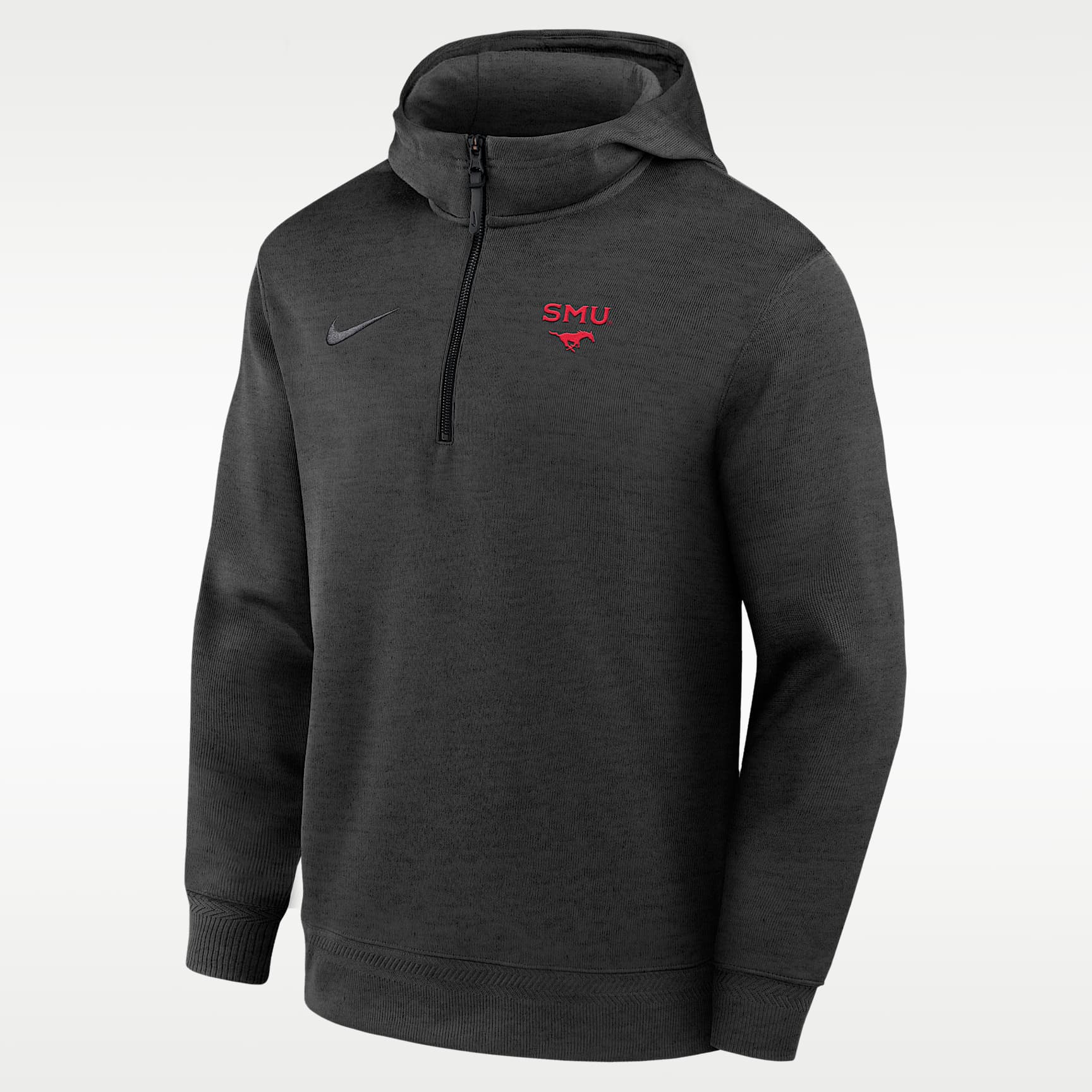 Smu Mustangs Nike NCAA Men's Basketball Coaches' Pullover Hoodie