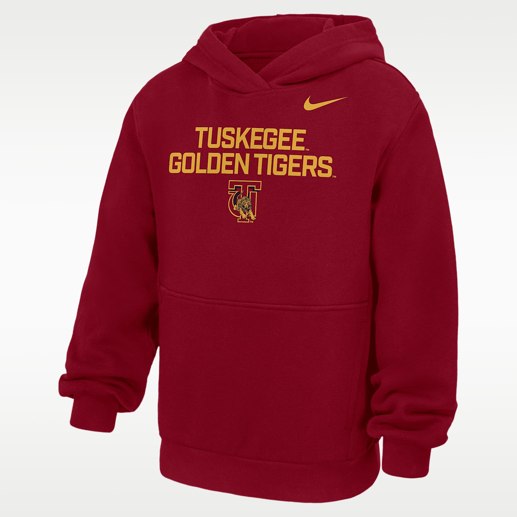 Nike College (Tuskegee University) Big Kids' Club Fleece Pullover Hoodie