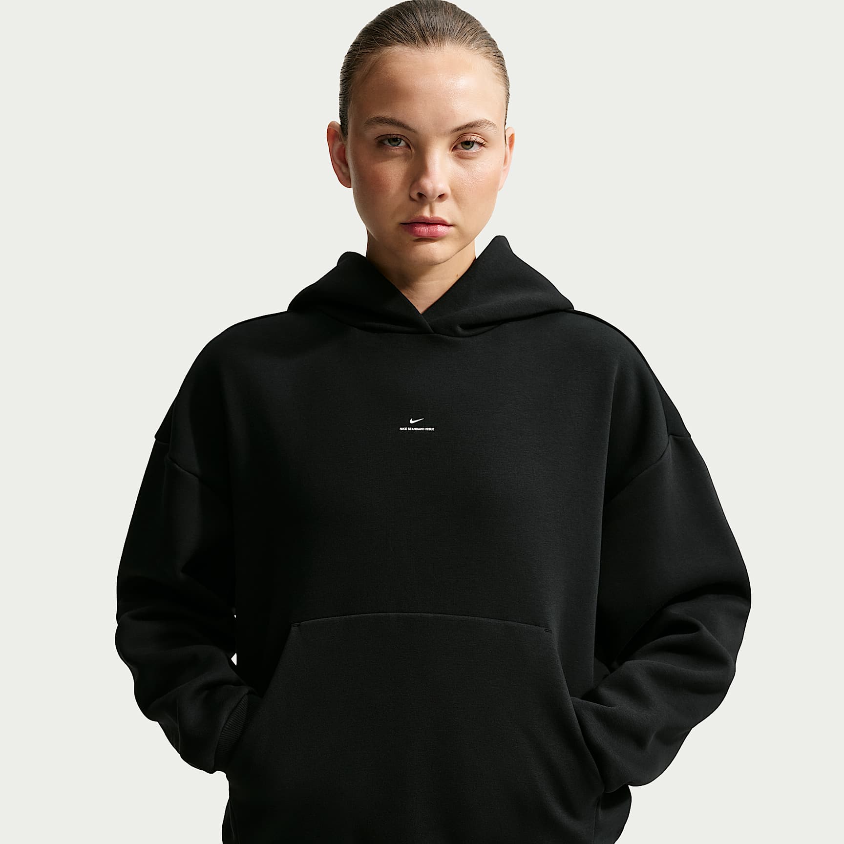 Nike Standard Issue Women's Brushed Pullover Basketball Hoodie