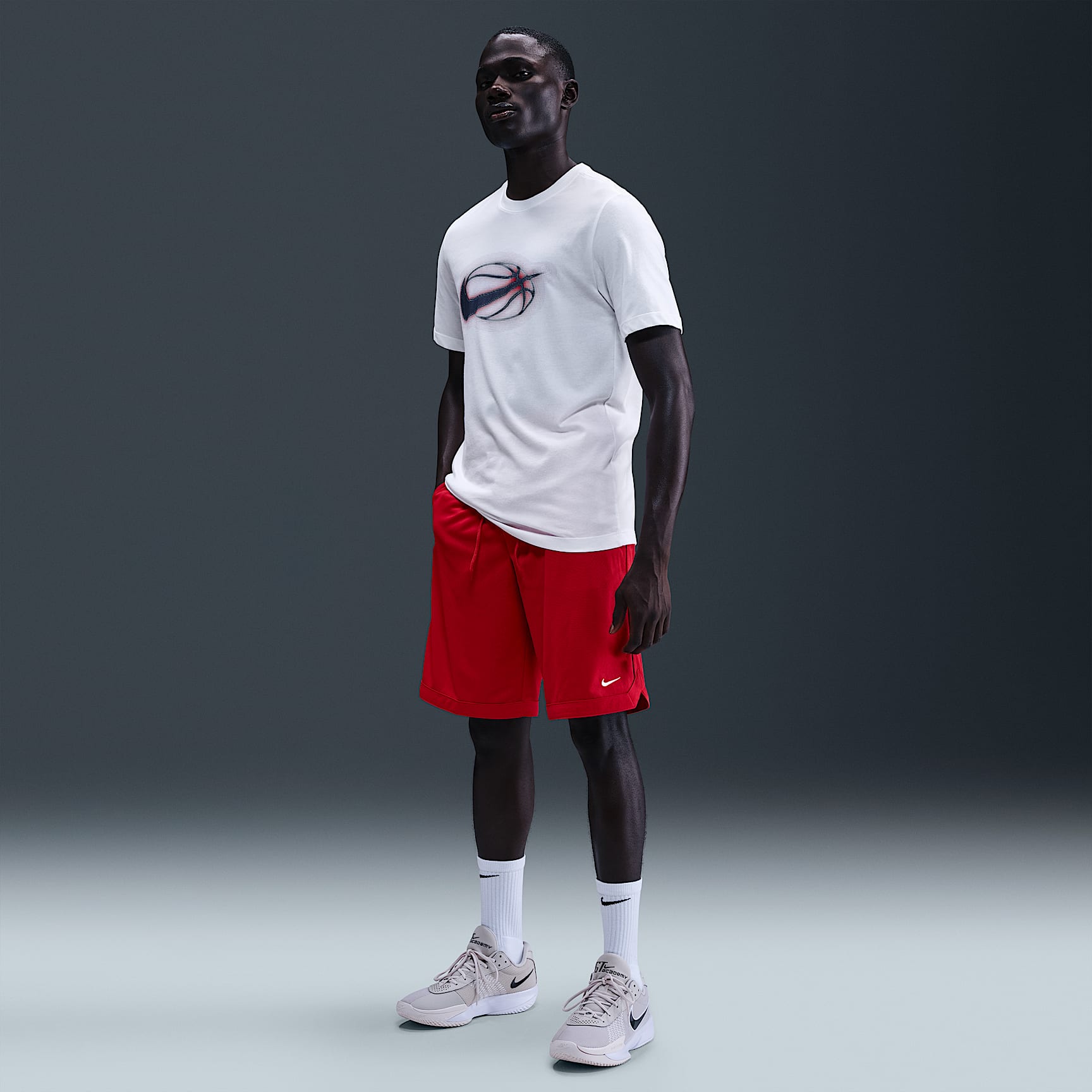 Shorts de básquetbol Dri-FIT de 28 cm para hombre Nike DNA Academy