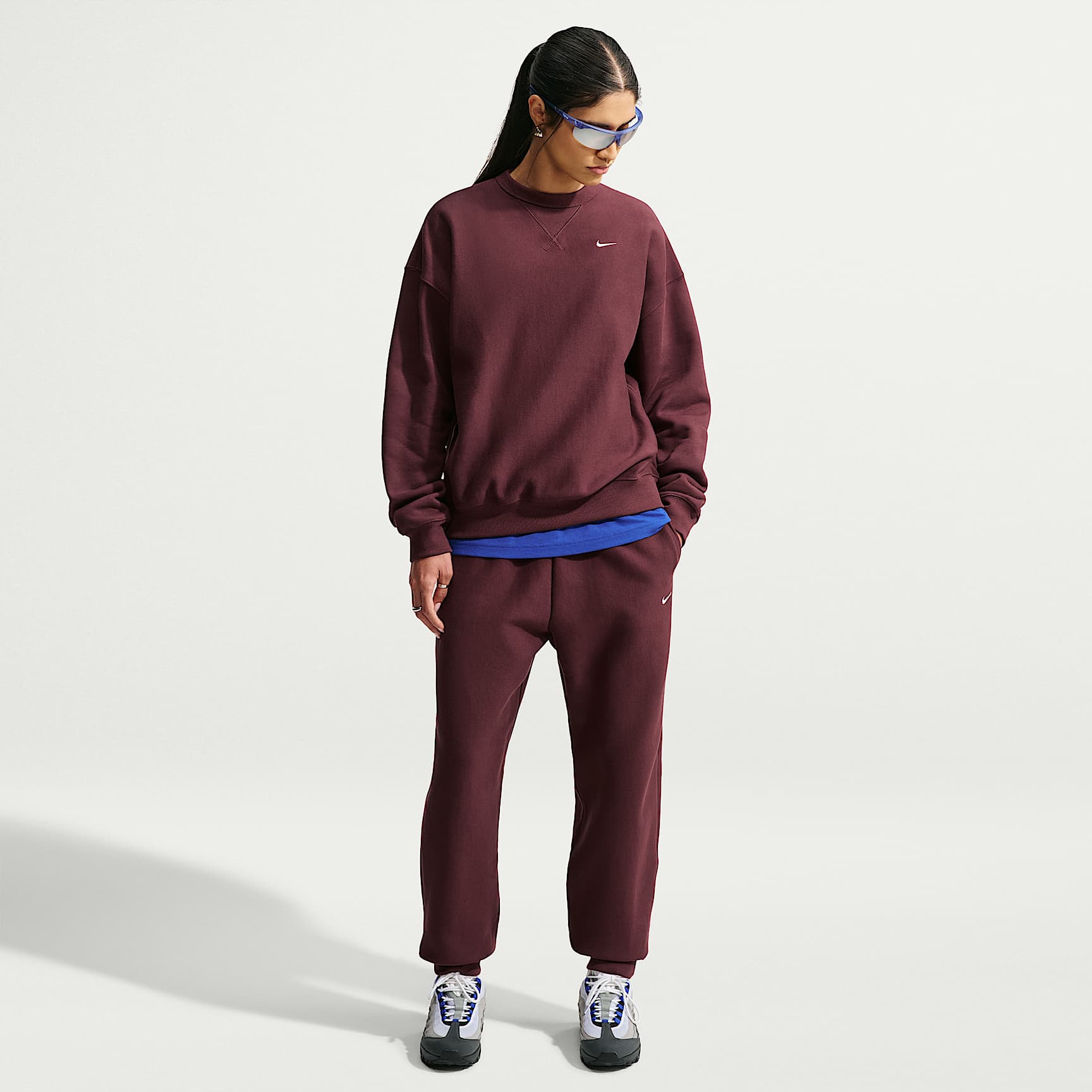 Nike Studio Fleece Heavyweight Women's Oversized High-Rise Joggers