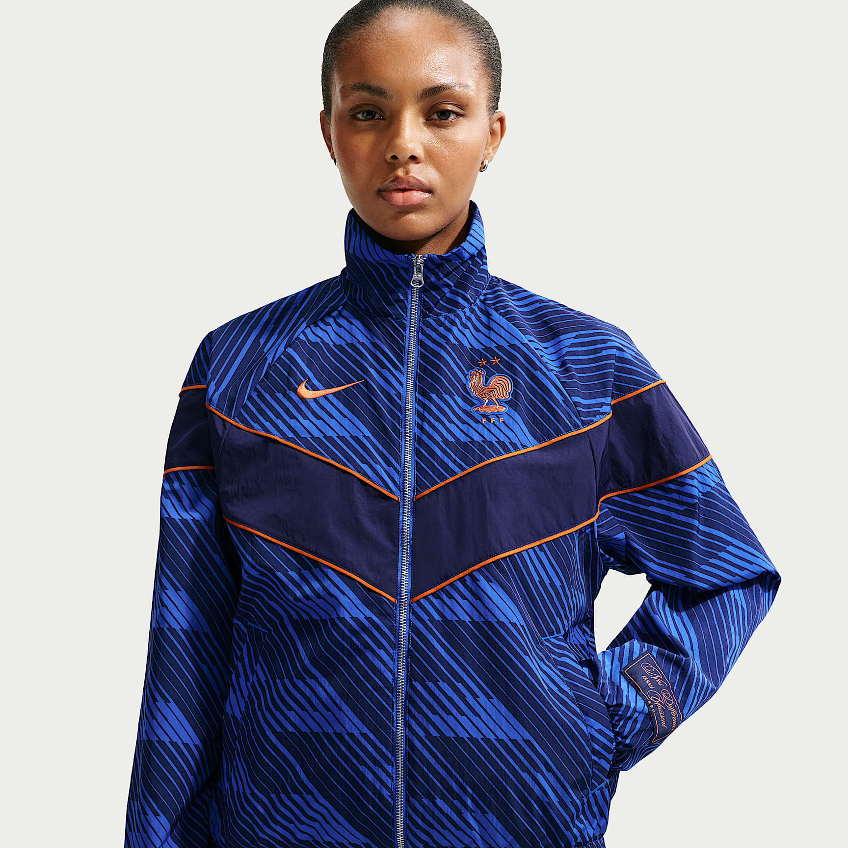 FFF Windrunner Women's Nike Soccer UV Woven Jacket