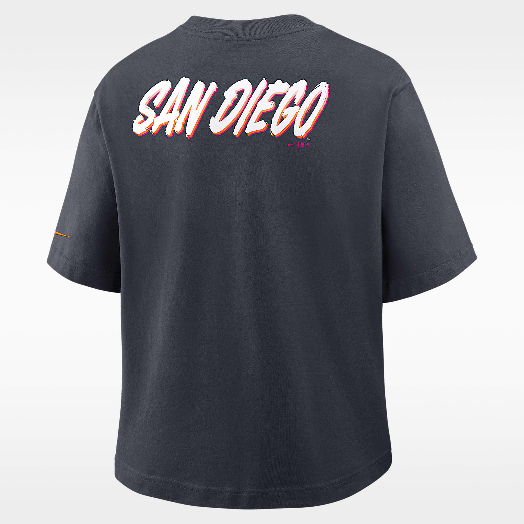 San Diego Padres City Connect Pocket Boxy Women's Nike MLB T-Shirt