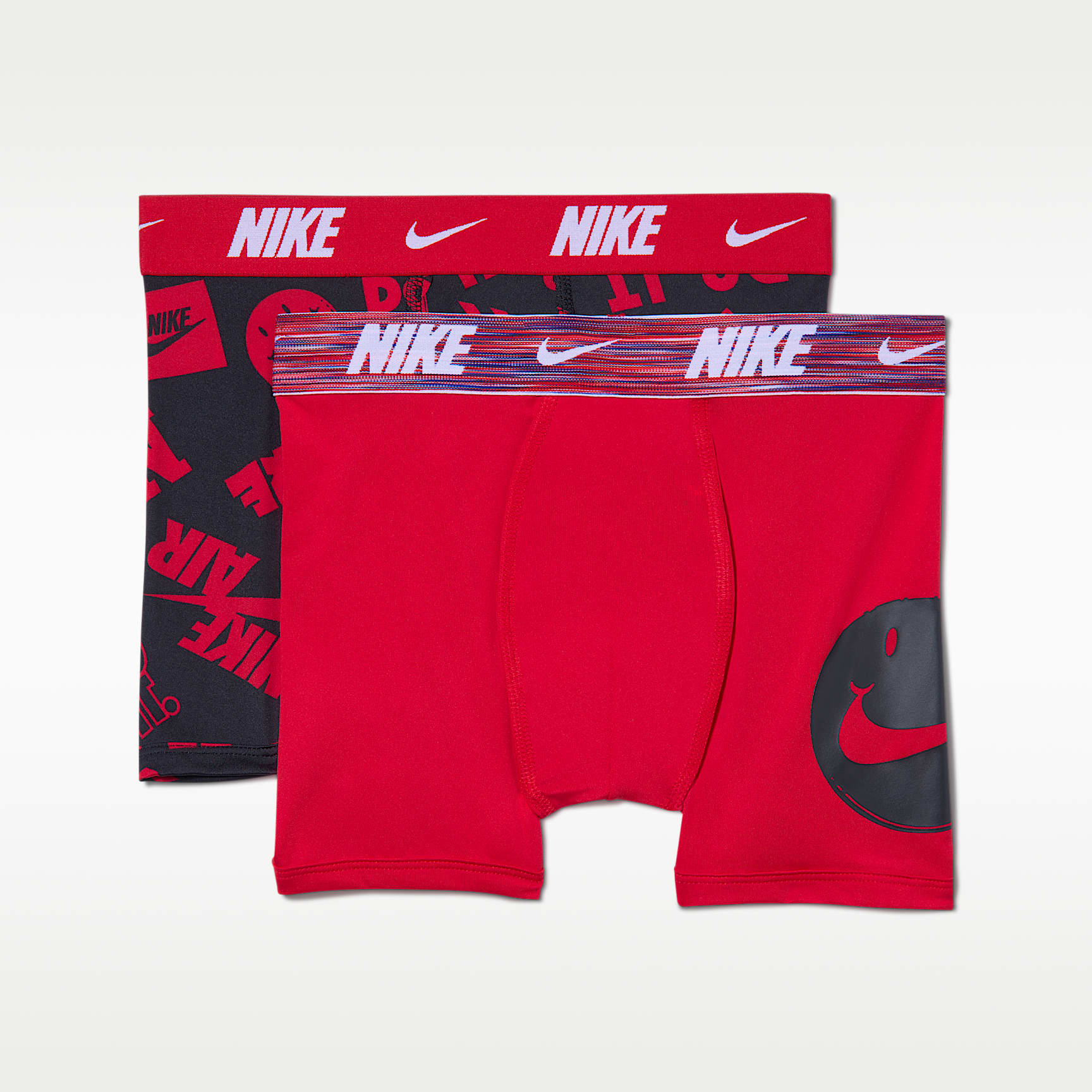 Nike Big Kids' Dri-FIT Printed Boxer Briefs (2-Pack)
