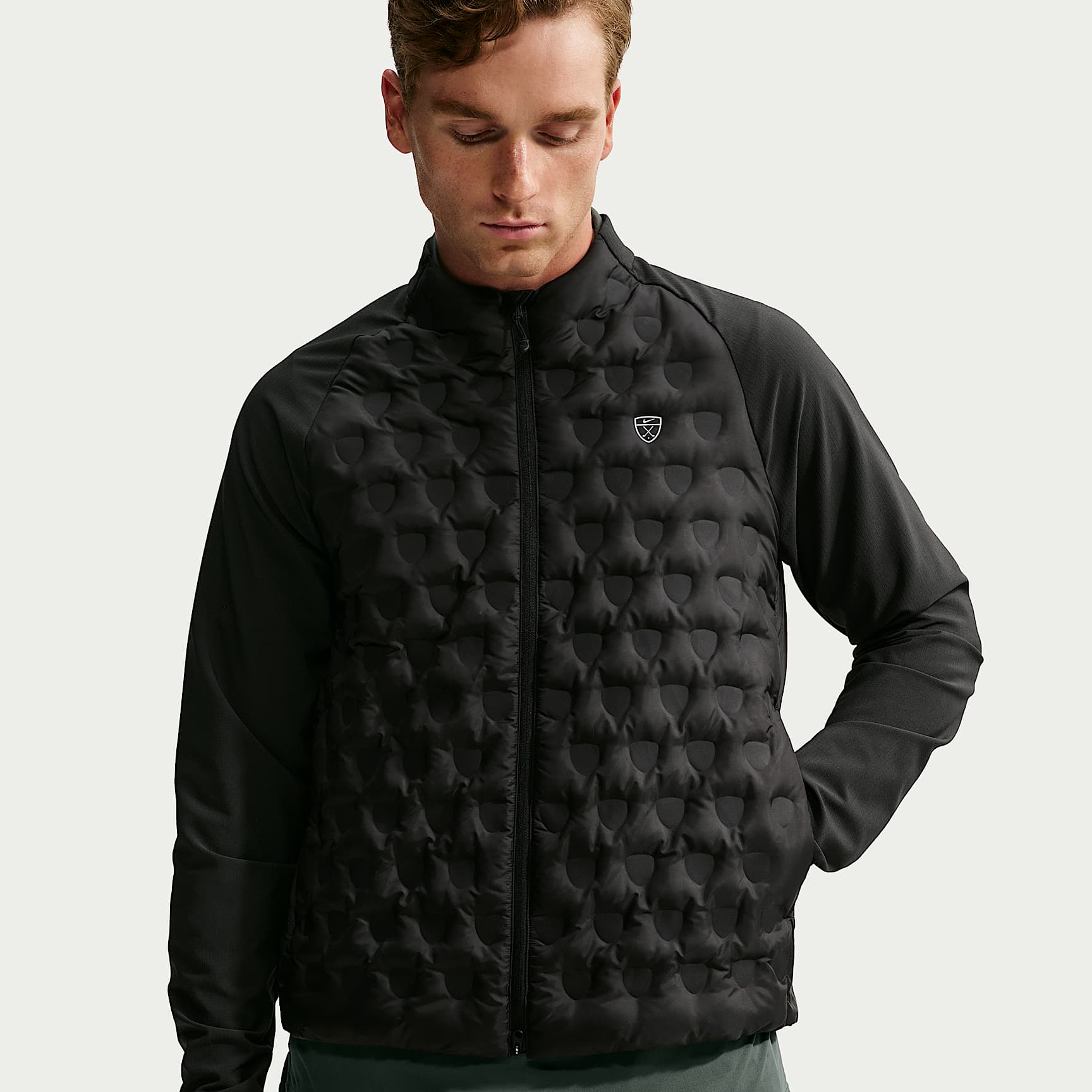 Chamarra de golf Repel para hombre Nike