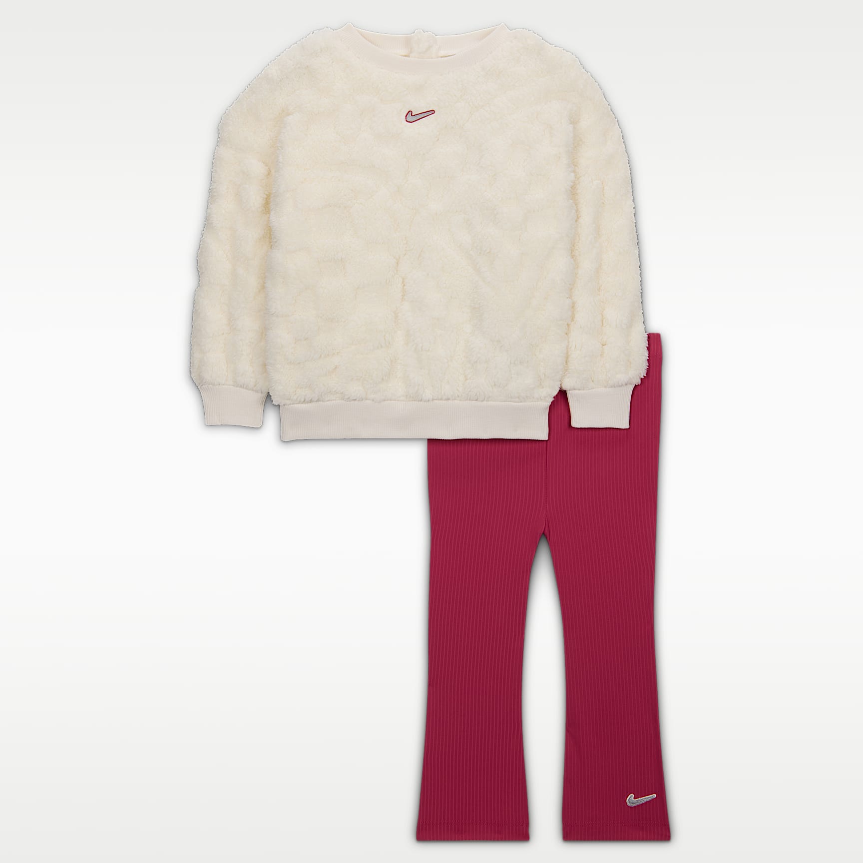 Ensemble deux pièces avec legging évasé Nike Cozy pour bébé (12-24 mois)