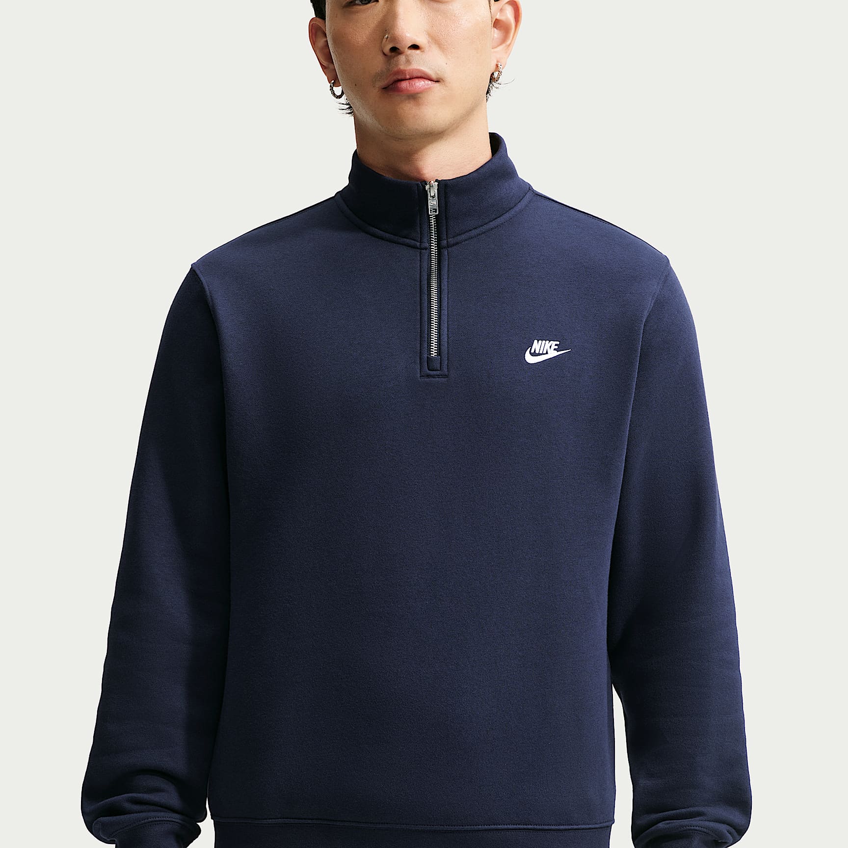 Nike Sportswear Club Men's 1/2-Zip Fleece Top
