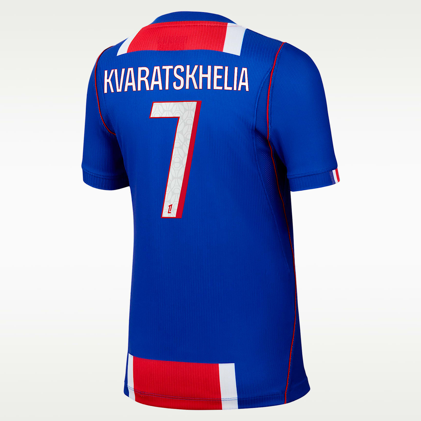 Khvicha Kvaratskhelia Paris Saint-Germain 2026/27 Stadium Home Big Kids' Nike Dri-FIT Soccer Jersey