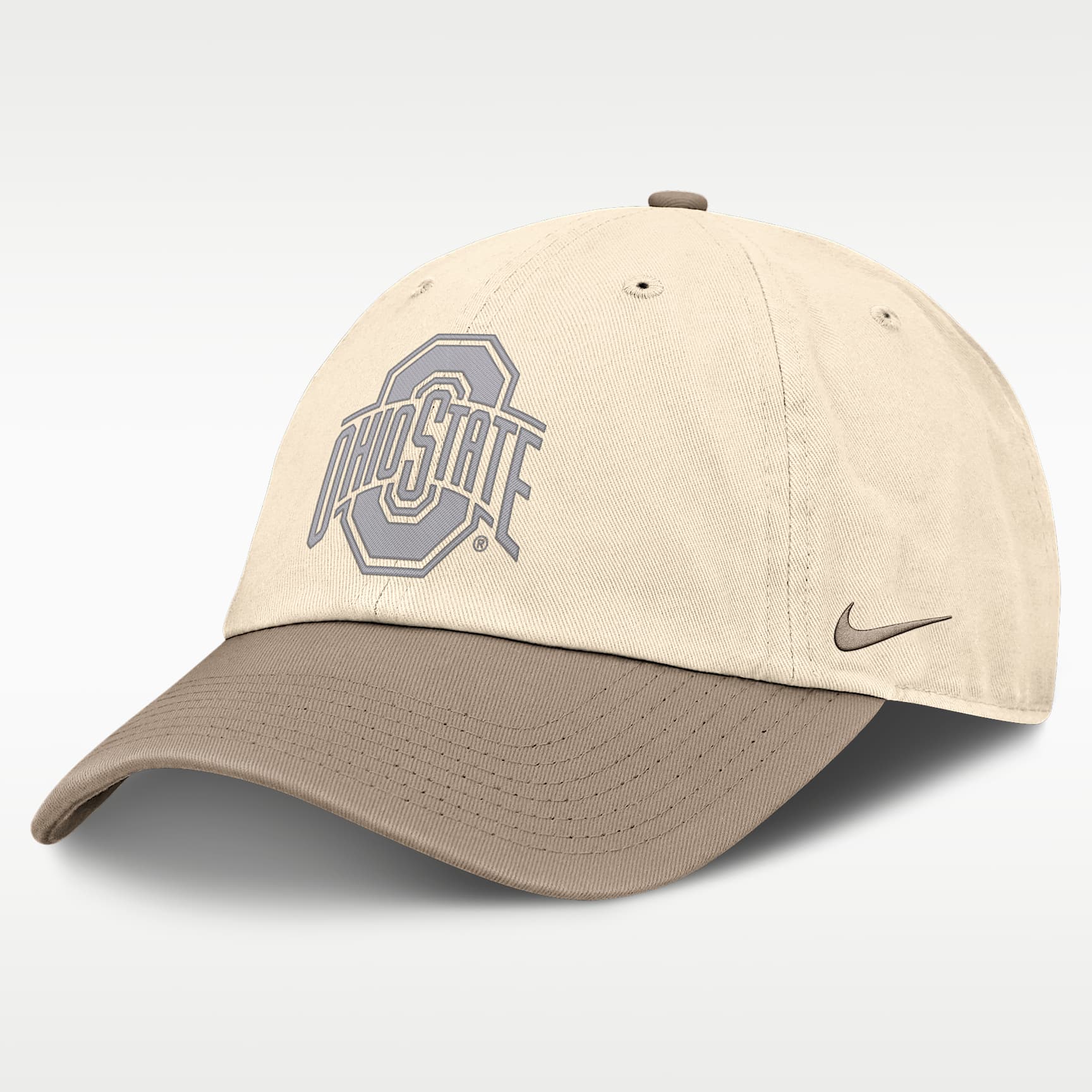 Ohio State Natural Club Men's Nike College Adjustable Hat