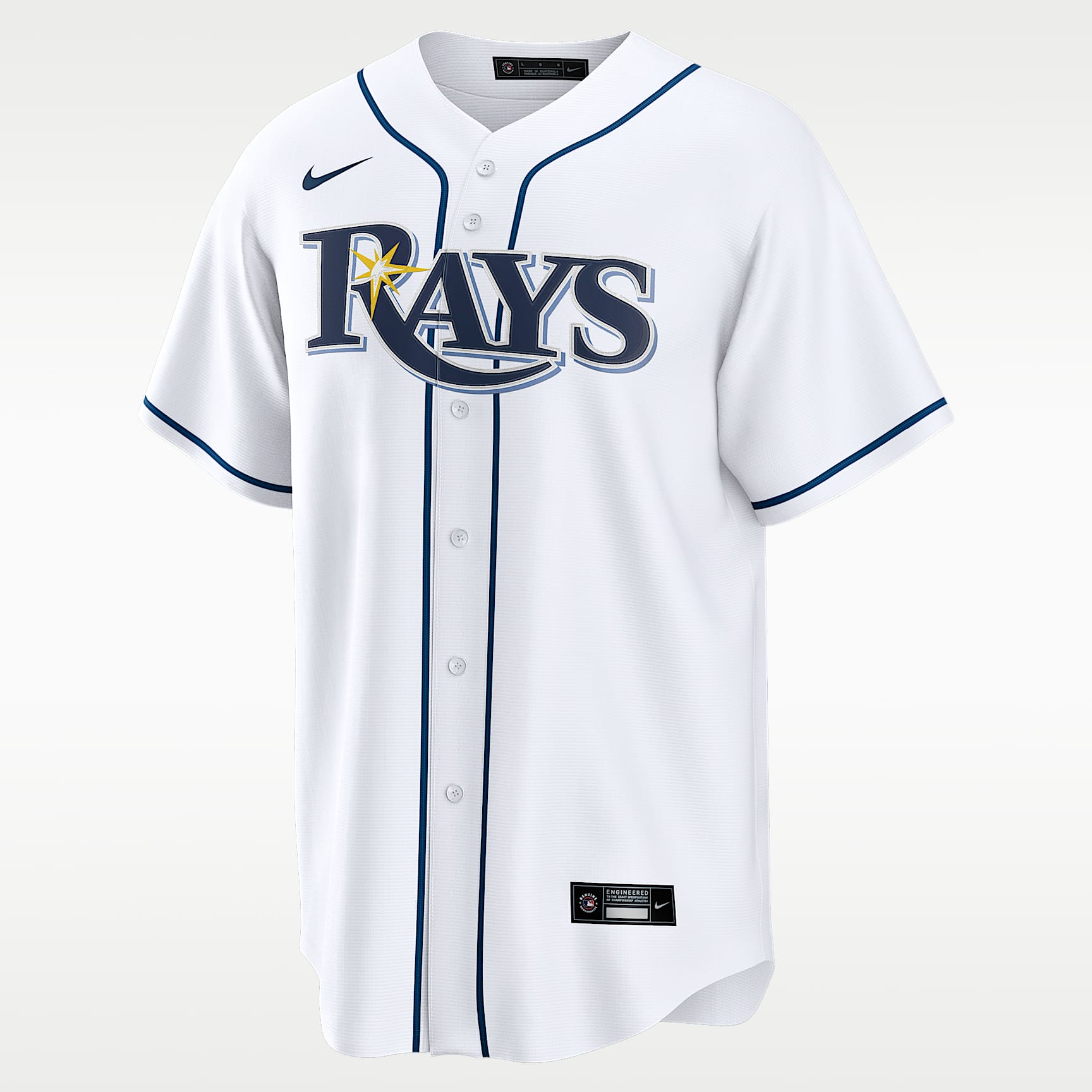 Jersey Nike de la MLB Replica para hombre Yandy Díaz Tampa Bay Rays