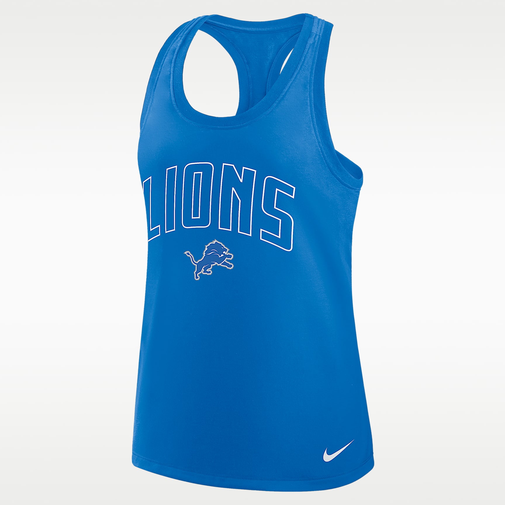 Detroit Lions Primetime Women's Nike Dri-FIT NFL Racerback Tank Top