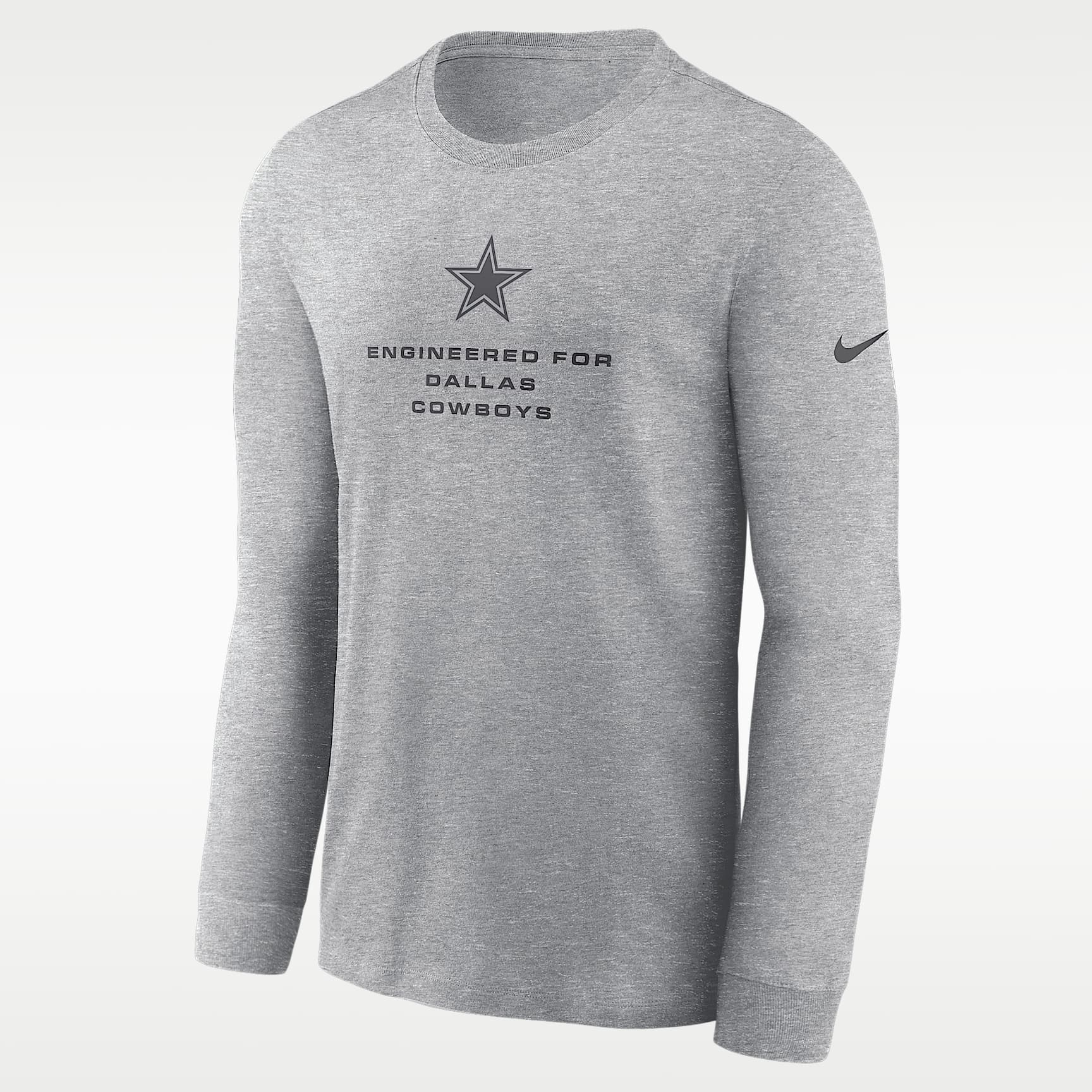 Dallas Cowboys Team Issue Men's Nike Dri-FIT NFL Long-Sleeve T-Shirt