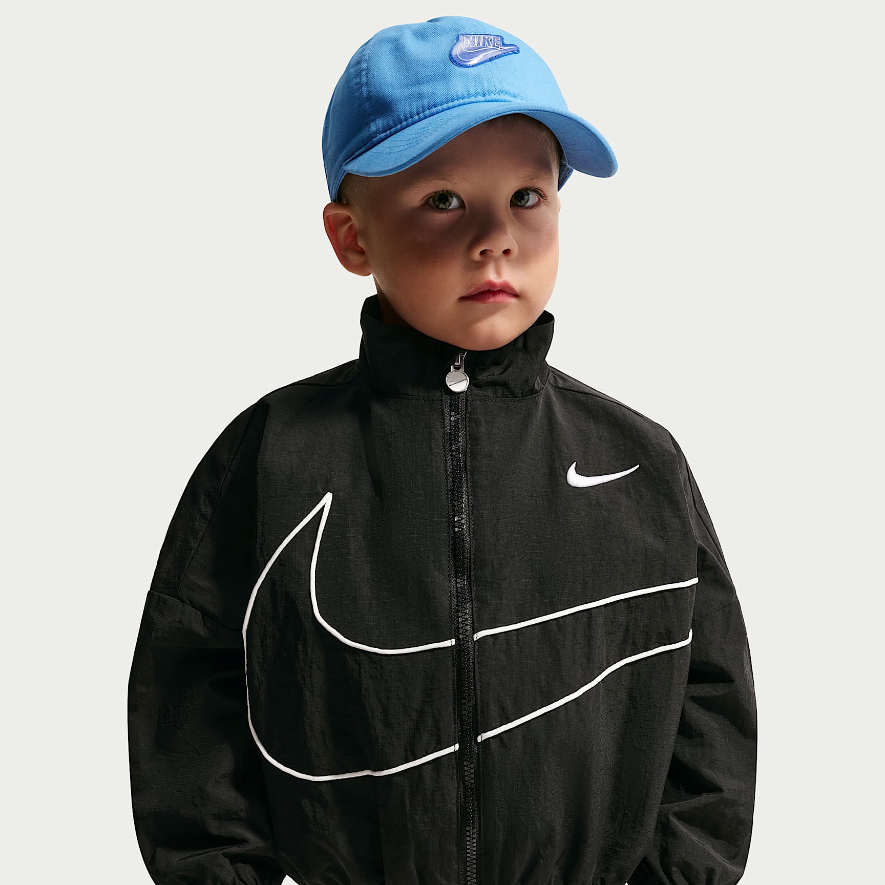 Nike Toddler Big Swoosh Hoodless Wind Jacket