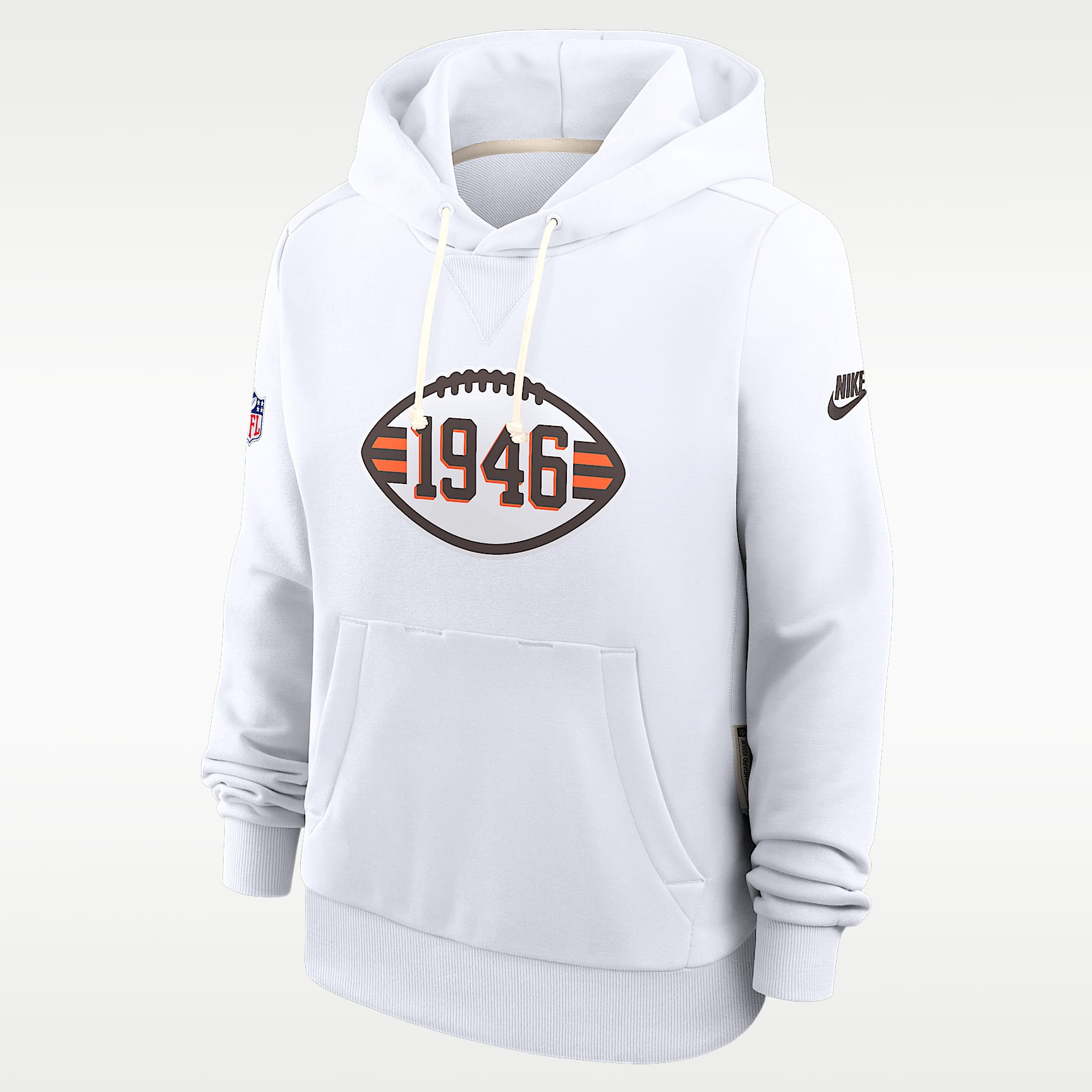 Cleveland Browns Alt Pack Women's Nike Dri-FIT NFL Pullover Hoodie