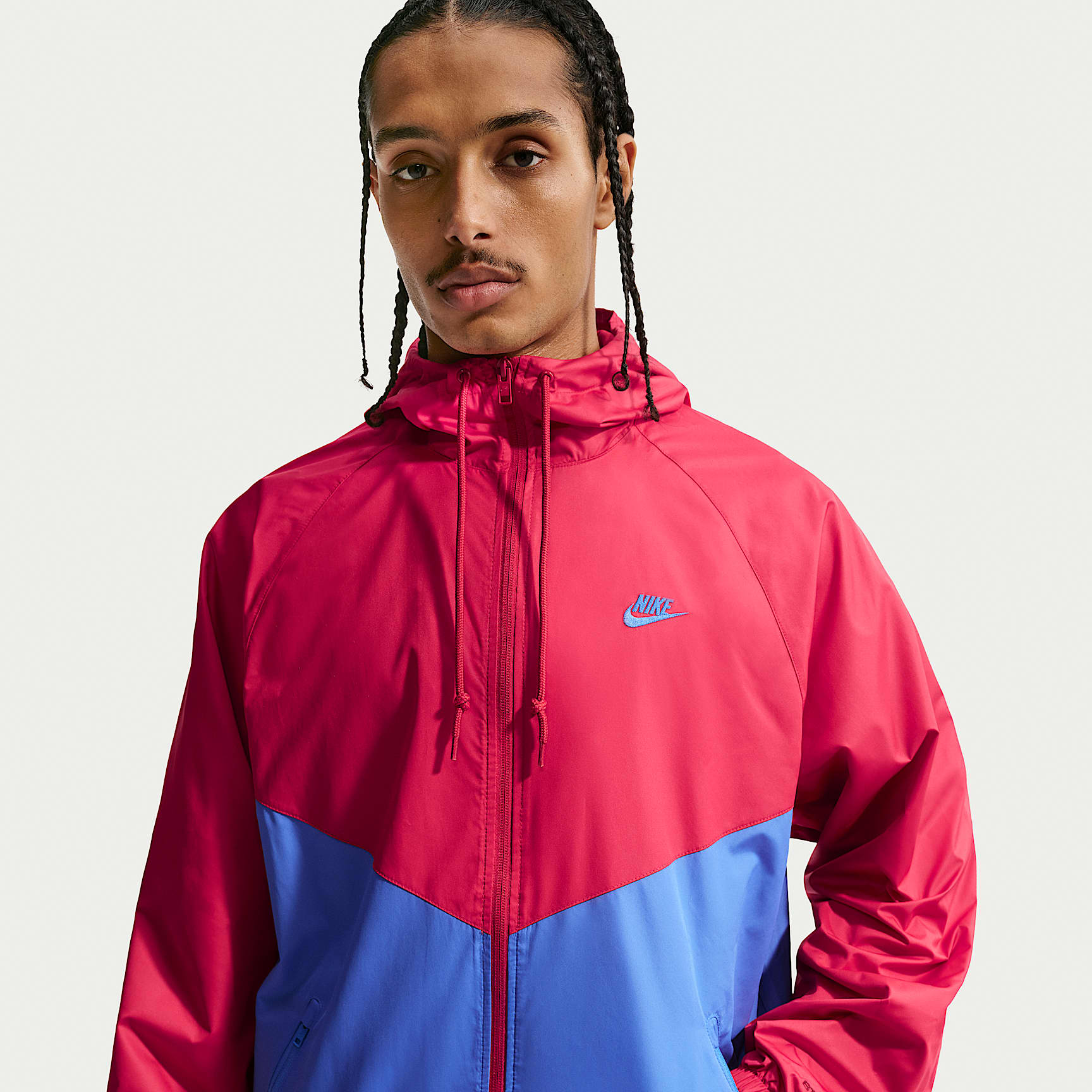 Chamarra forrada Nike Windrunner para hombre