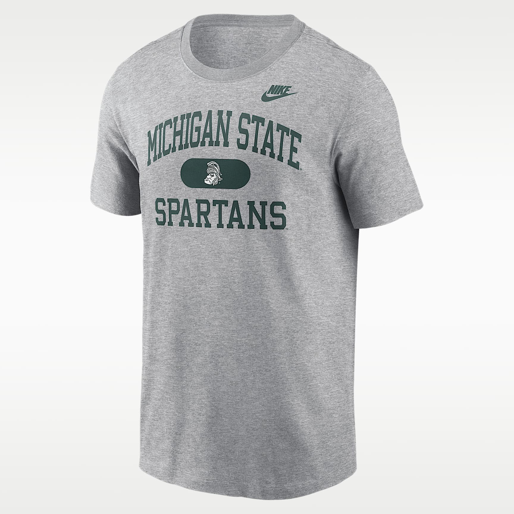 Playera universitaria Nike para hombre Michigan State Legacy Alma Mater