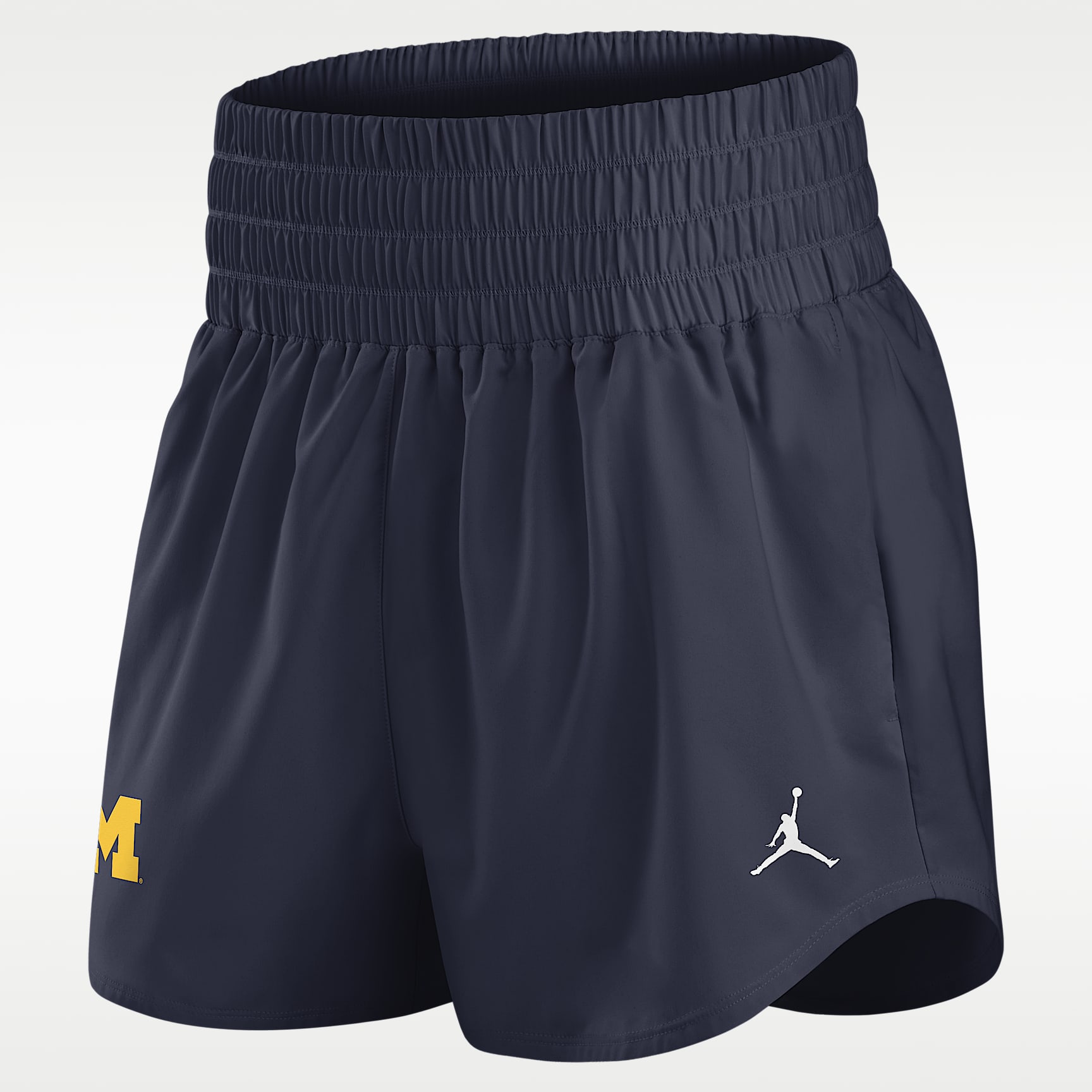 Michigan Primary Logo One Women's Jordan Brand Dri-FIT College Shorts