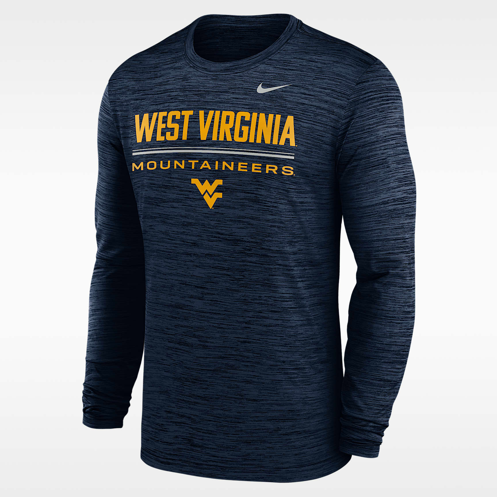 West Virginia Sideline Velocity Men's Nike Dri-FIT College T-Shirt