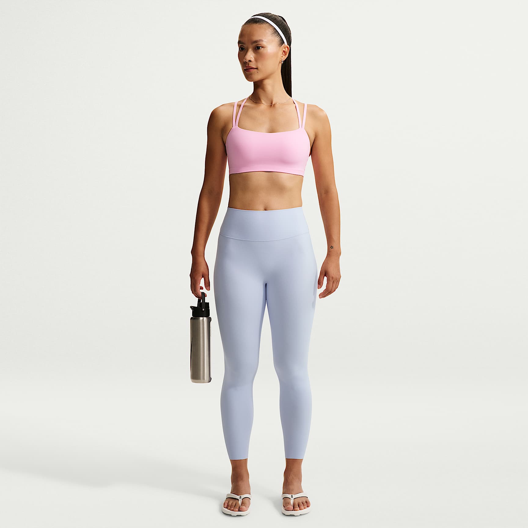 Nike Zenvy Women's High-Waisted 7/8 Leggings with No Front Seam