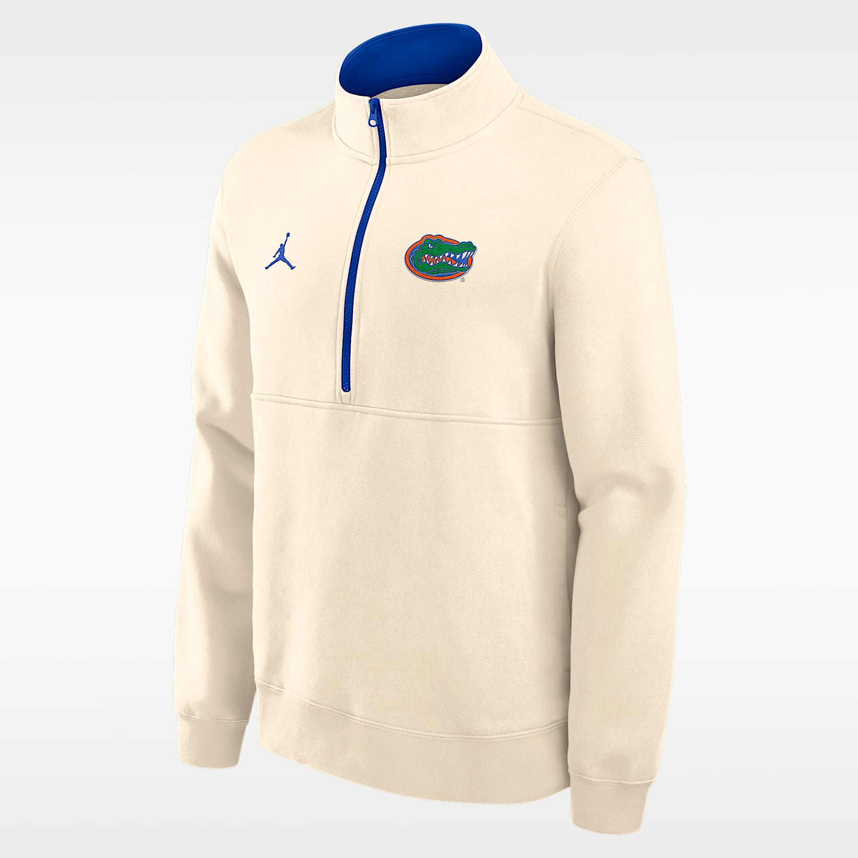 Florida Primetime Primary Logo Men's Jordan Brand College 1/2-Zip Crew