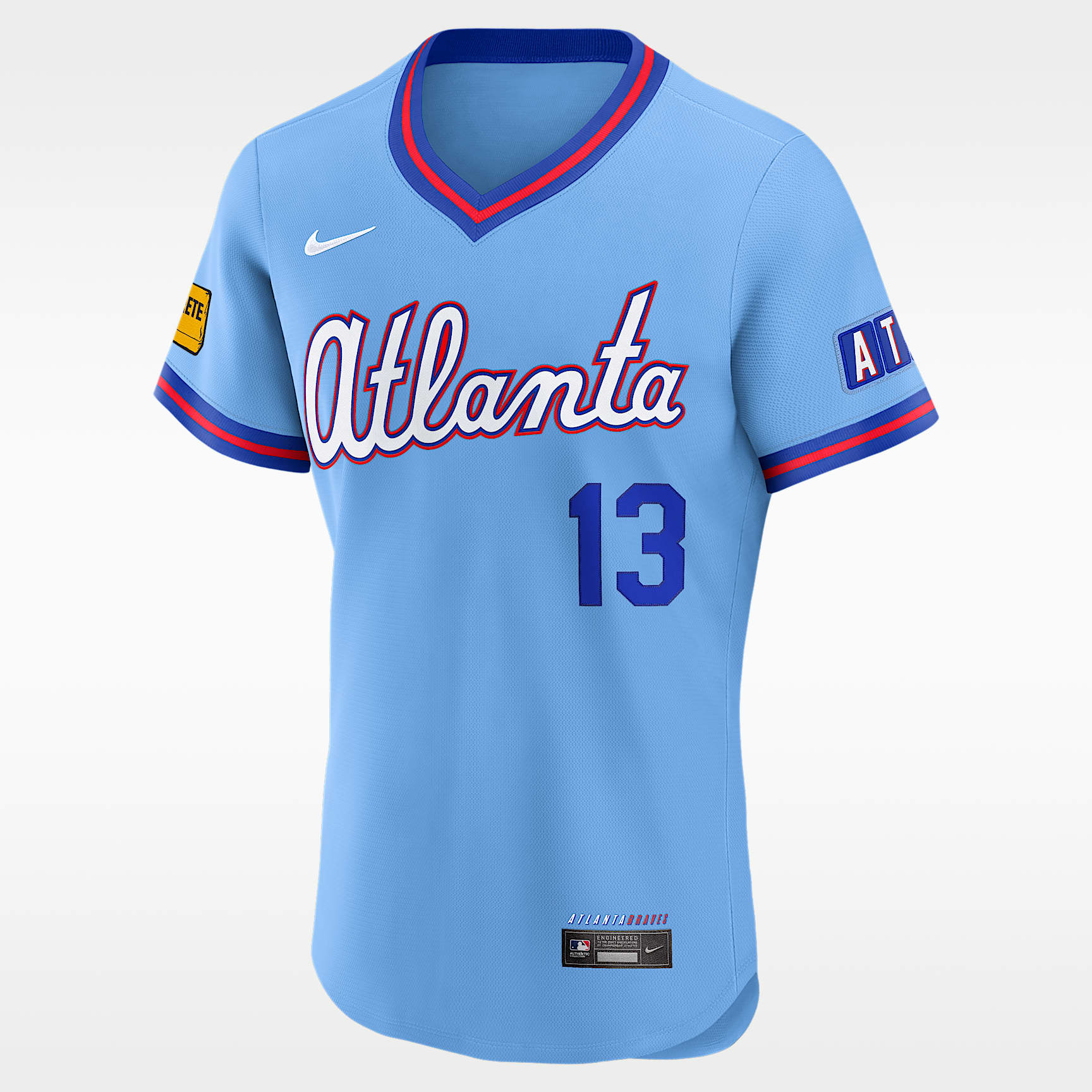 Ronald Acuna Jr. Atlanta Braves City Connect Men's Nike MLB Authentic Jersey