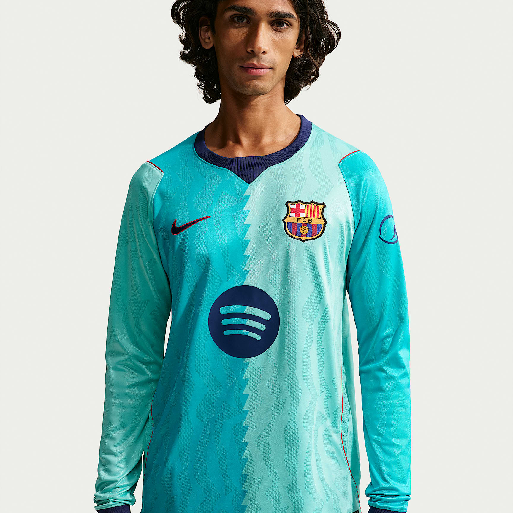 3e maillot de foot Replica à manches longues Nike Dri-FIT FC Barcelona 2026/27 Stadium pour homme