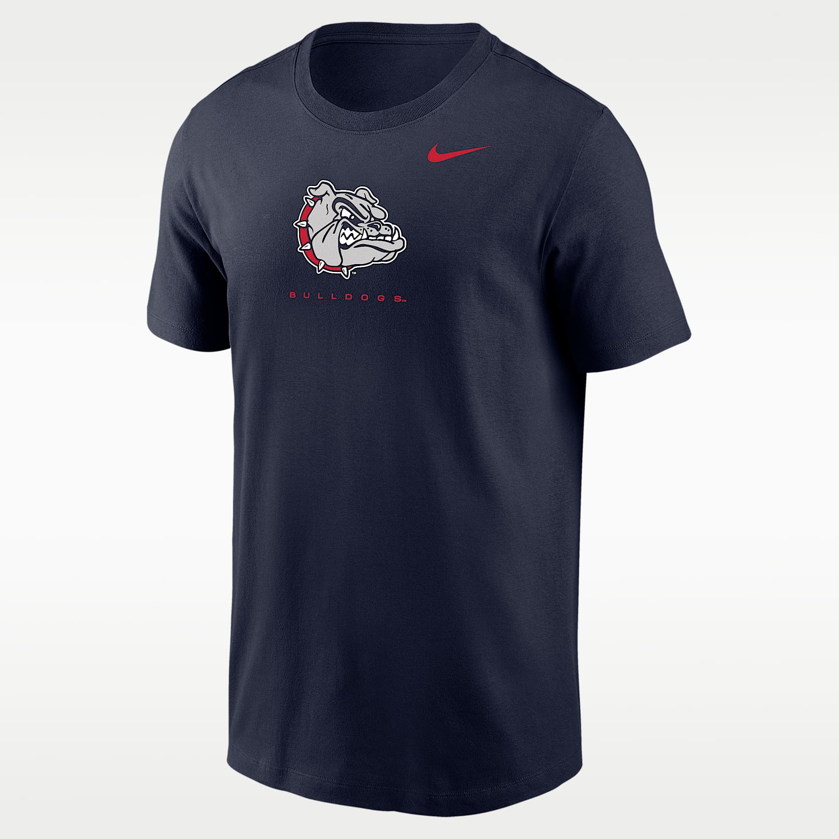 Playera universitaria Nike Dri-FIT para hombre Gonzaga Half-Court Basketball