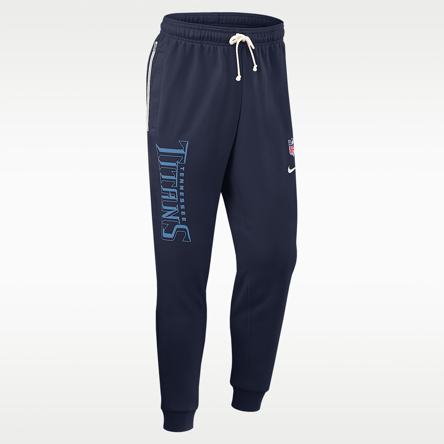 Pants Nike Dri-FIT de la NFL de pierna entallada para hombre Tennessee Titans Ground Game Sideline